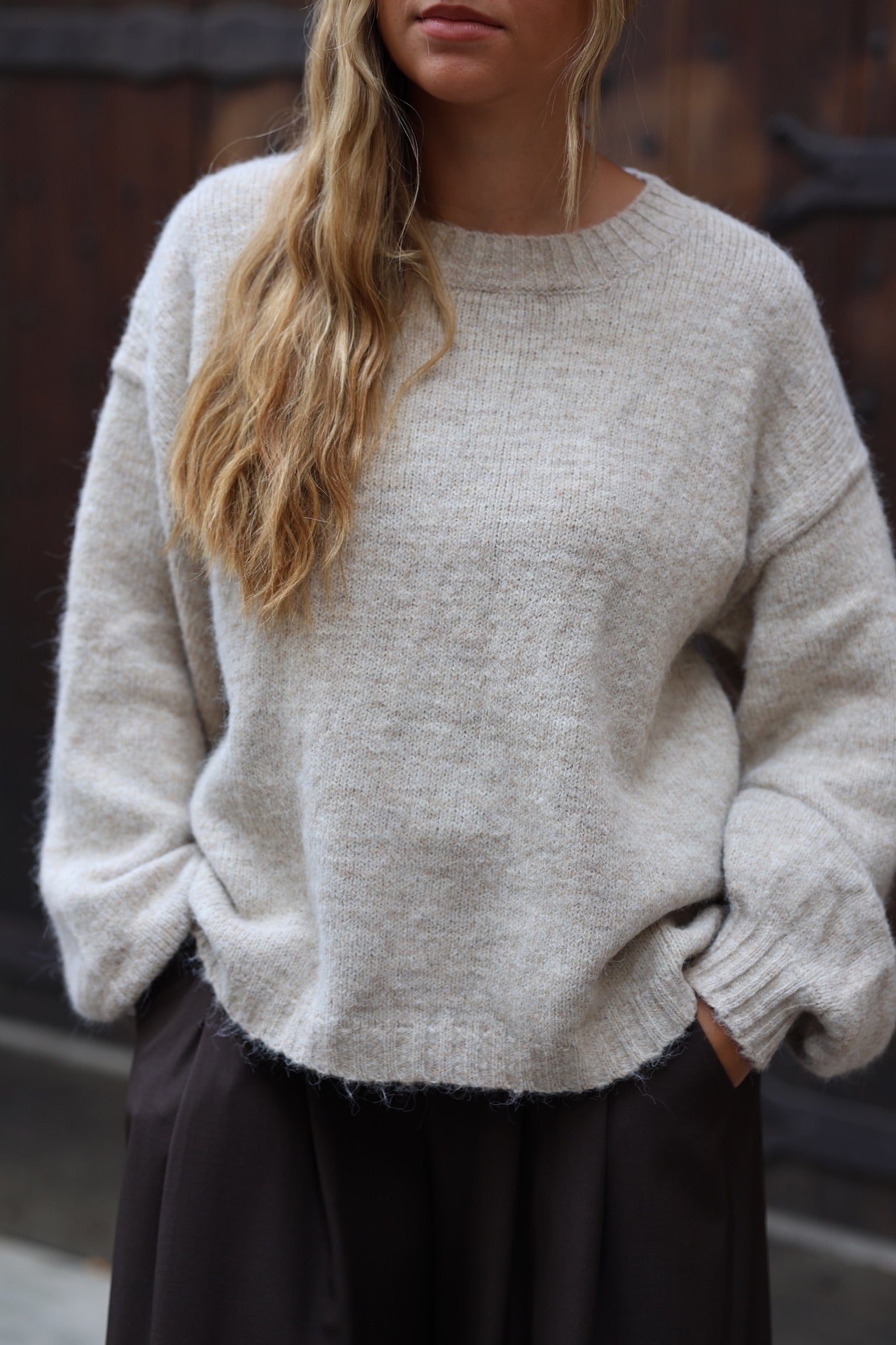 Pull dos nu coeur