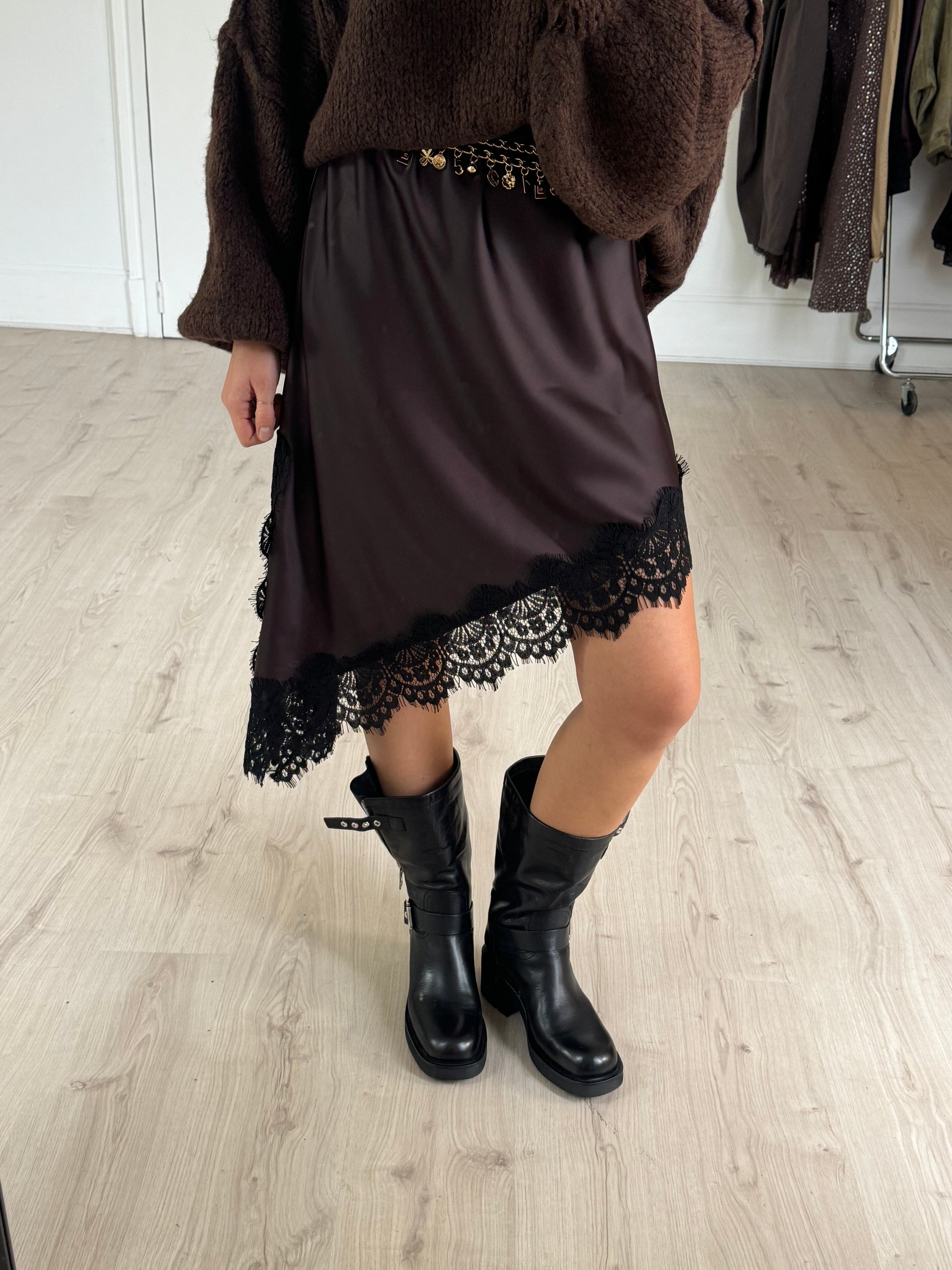 Jupe dentelle AMY