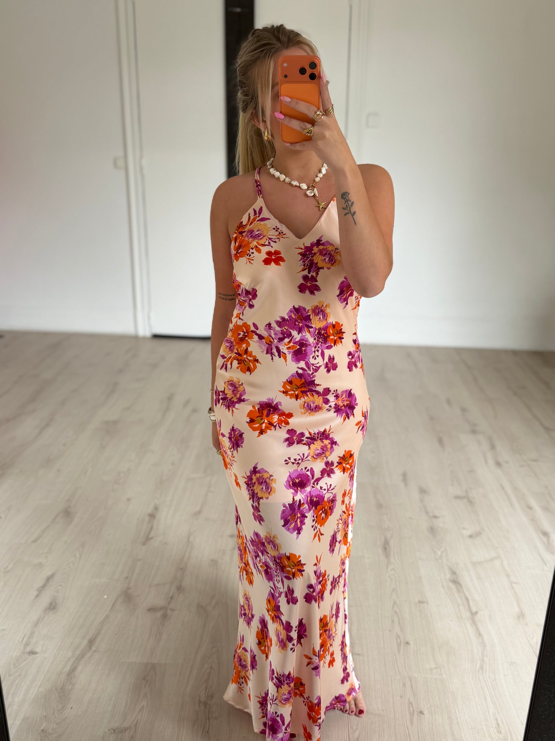 Robe longue « IRIS »