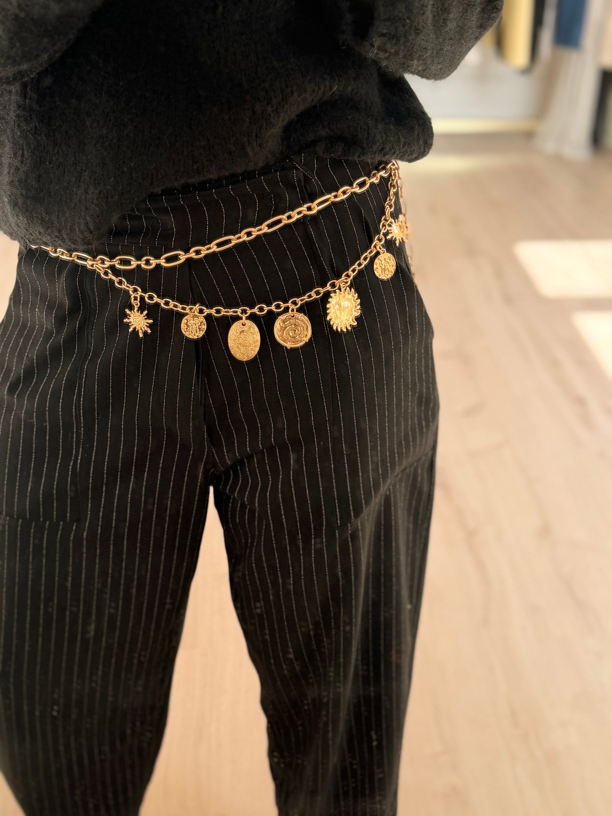 Ceinture chaîne « pièce »