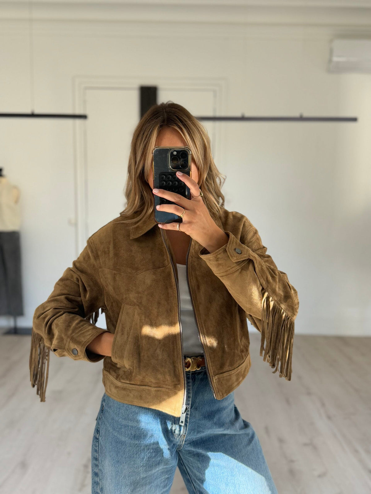 Veste "solal" choco