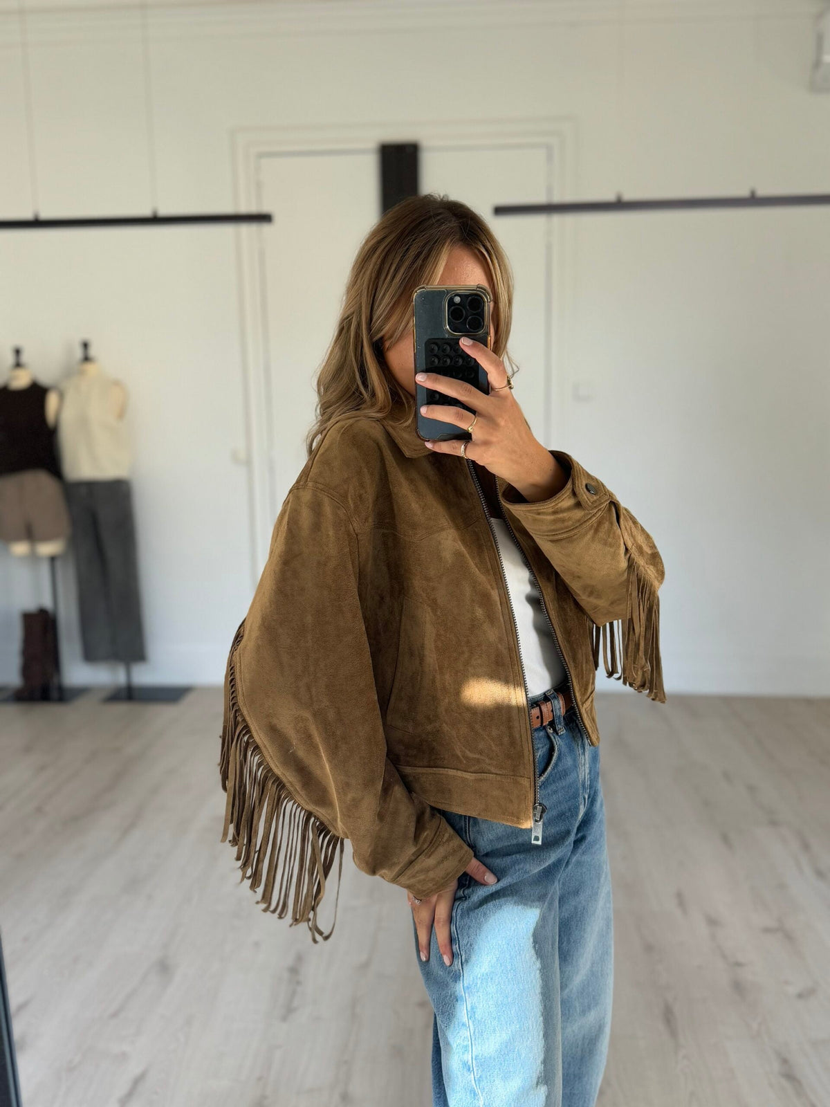 Veste "solal" choco