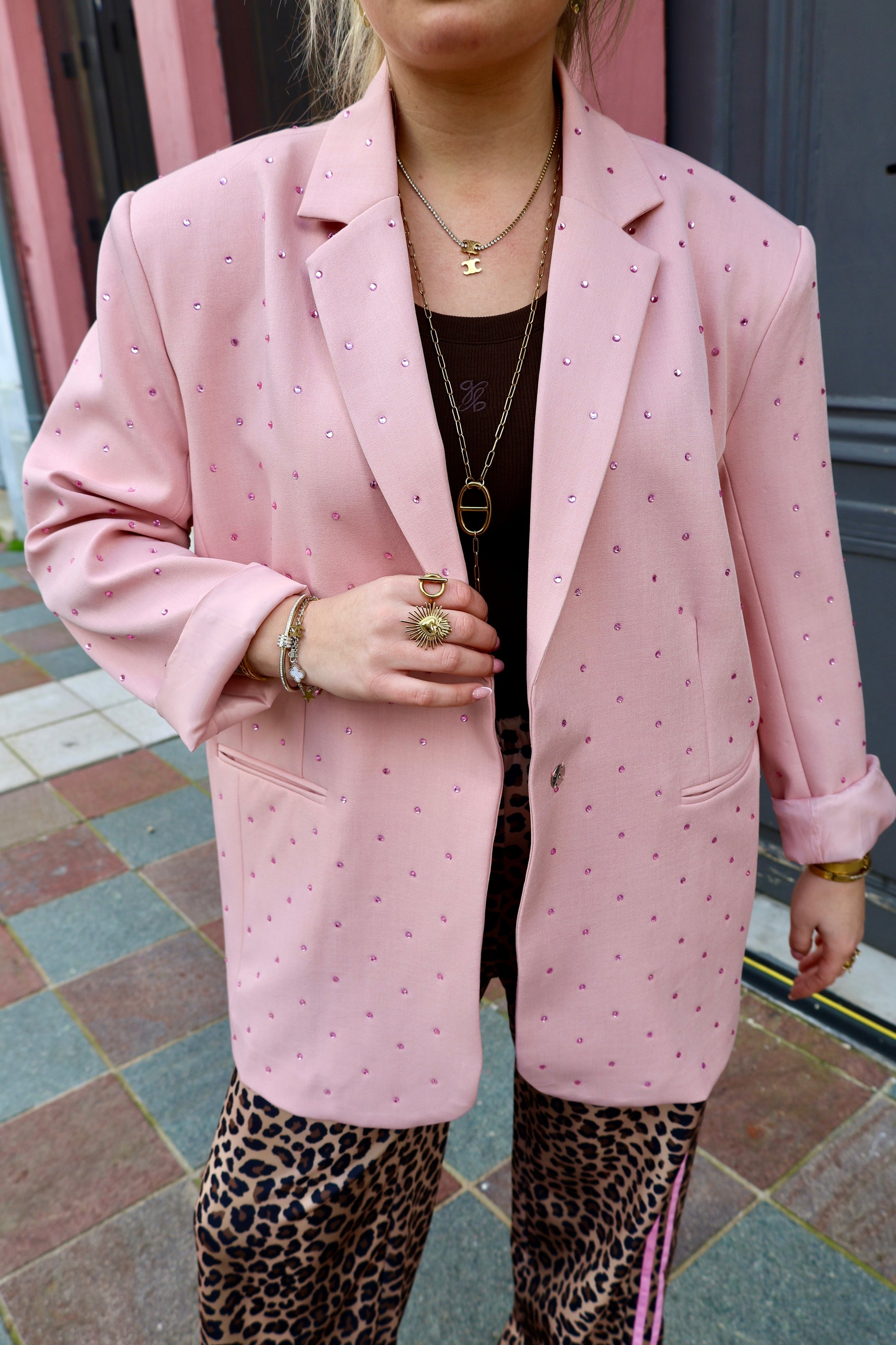 Veste à strass