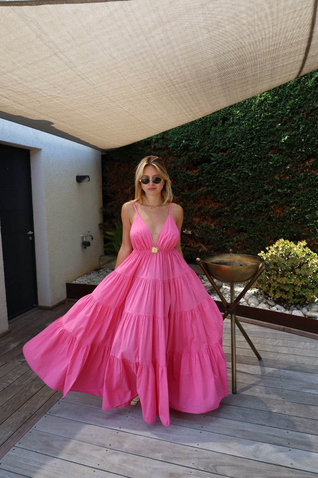 robe longue "sunlight"
