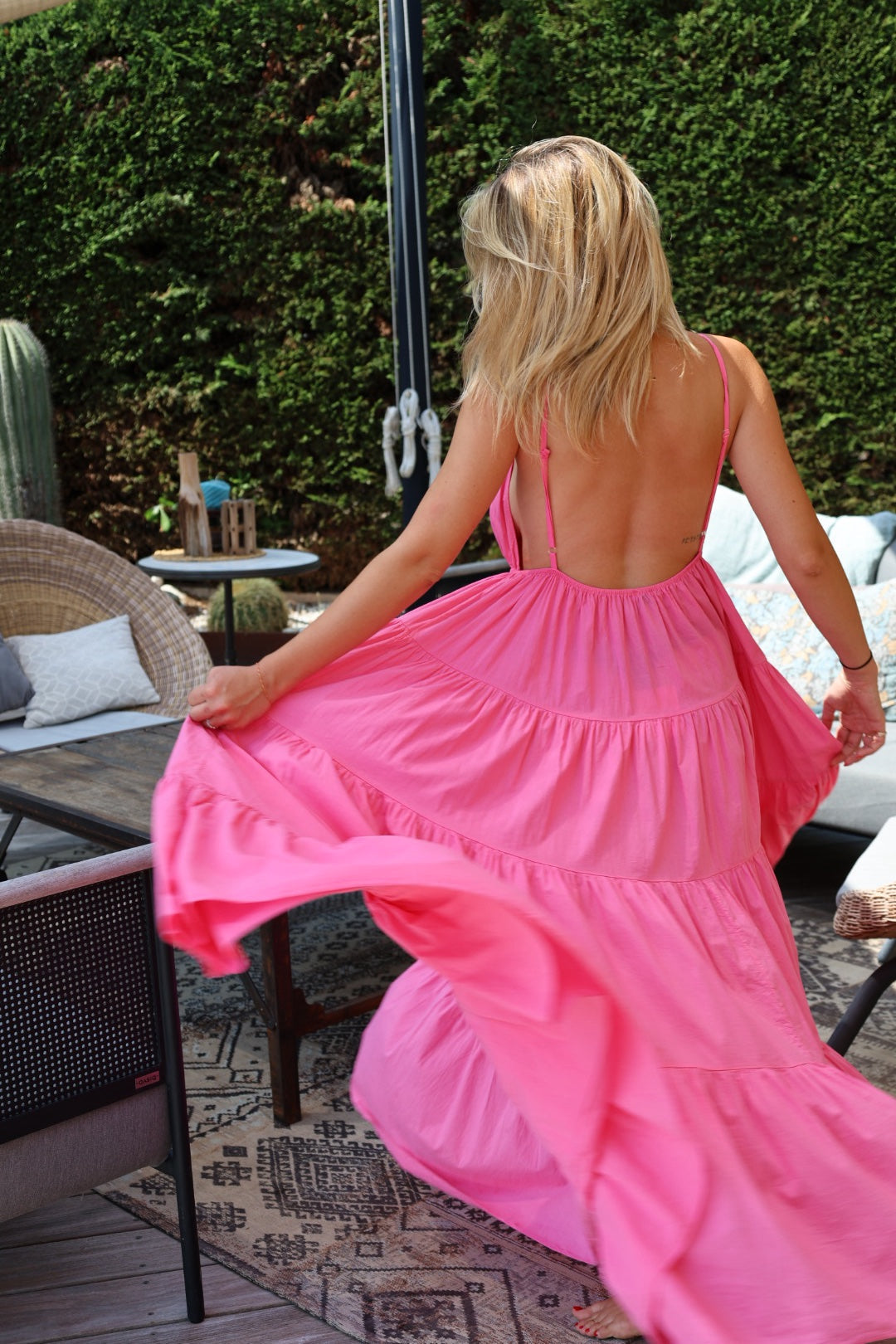 robe longue "sunlight"