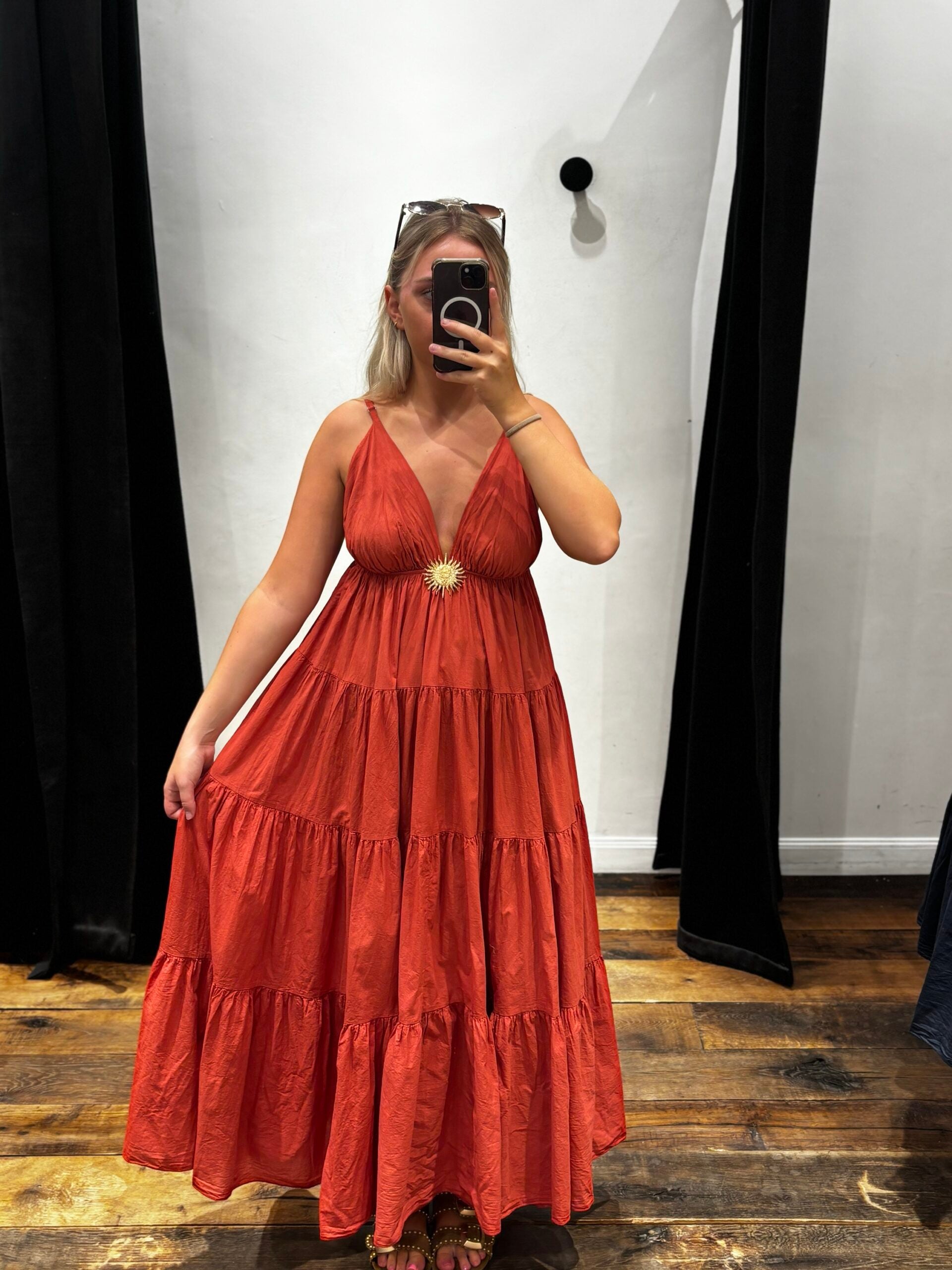 robe longue "sunlight"