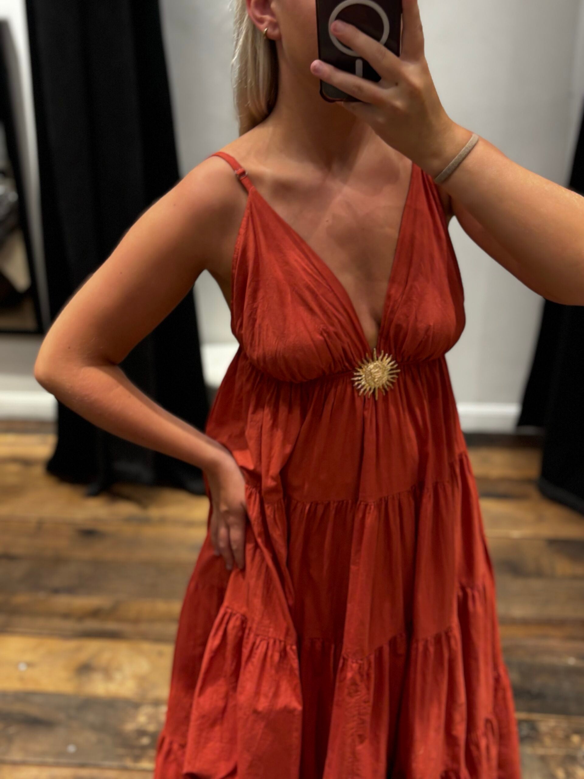 robe longue "sunlight"