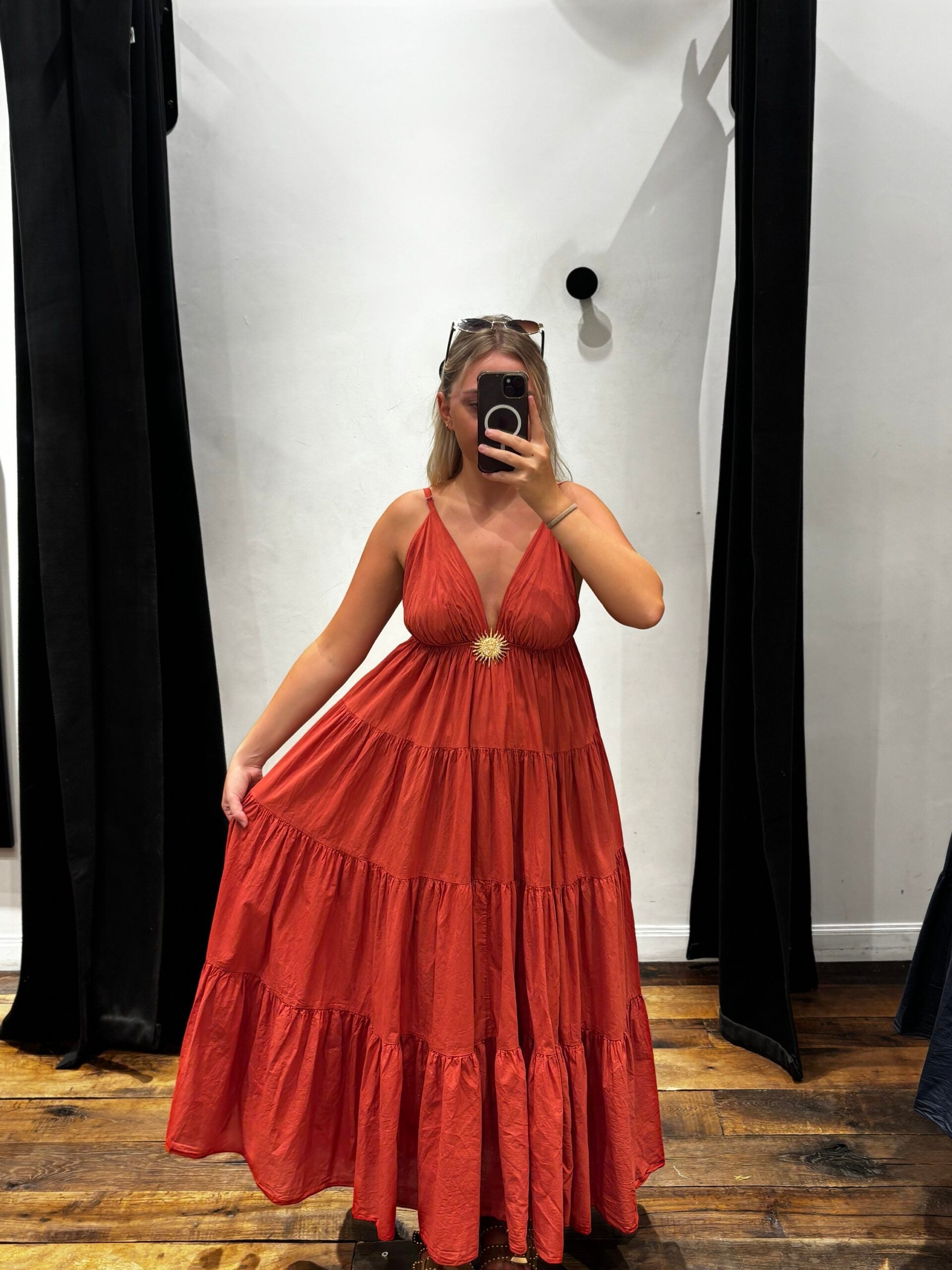 robe longue "sunlight"