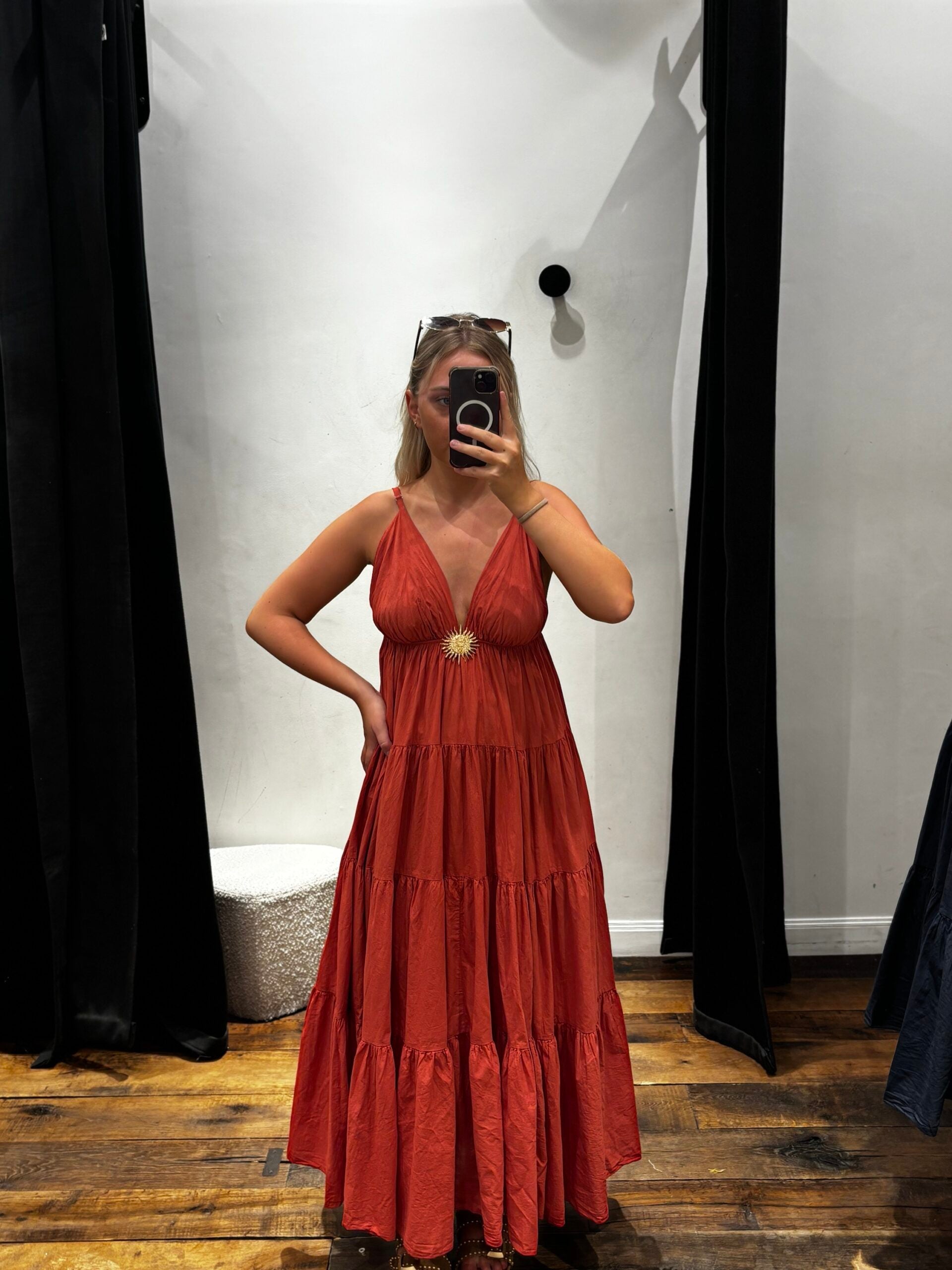 robe longue "sunlight"