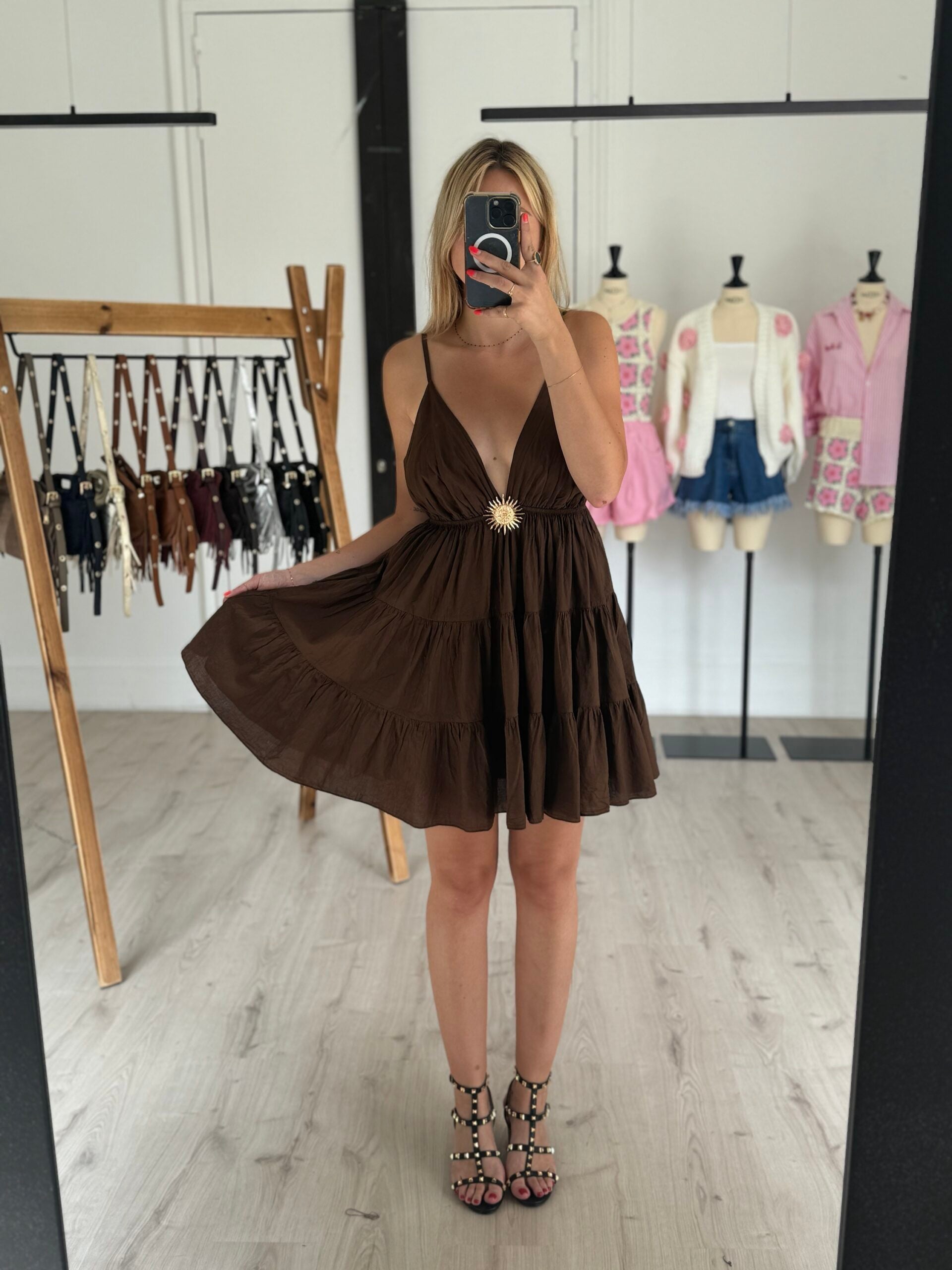 robe courte "sunlight"