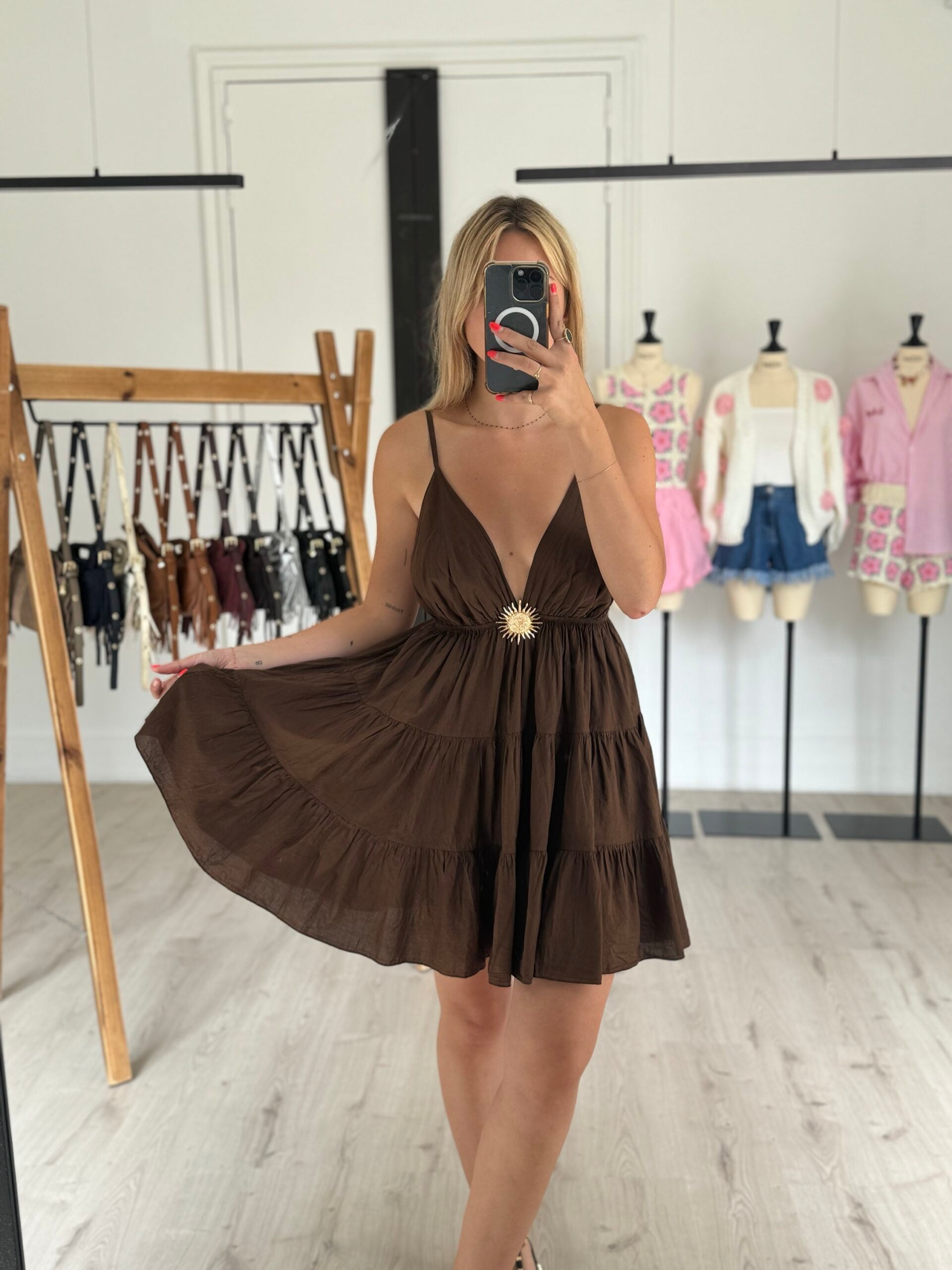 robe courte "sunlight"