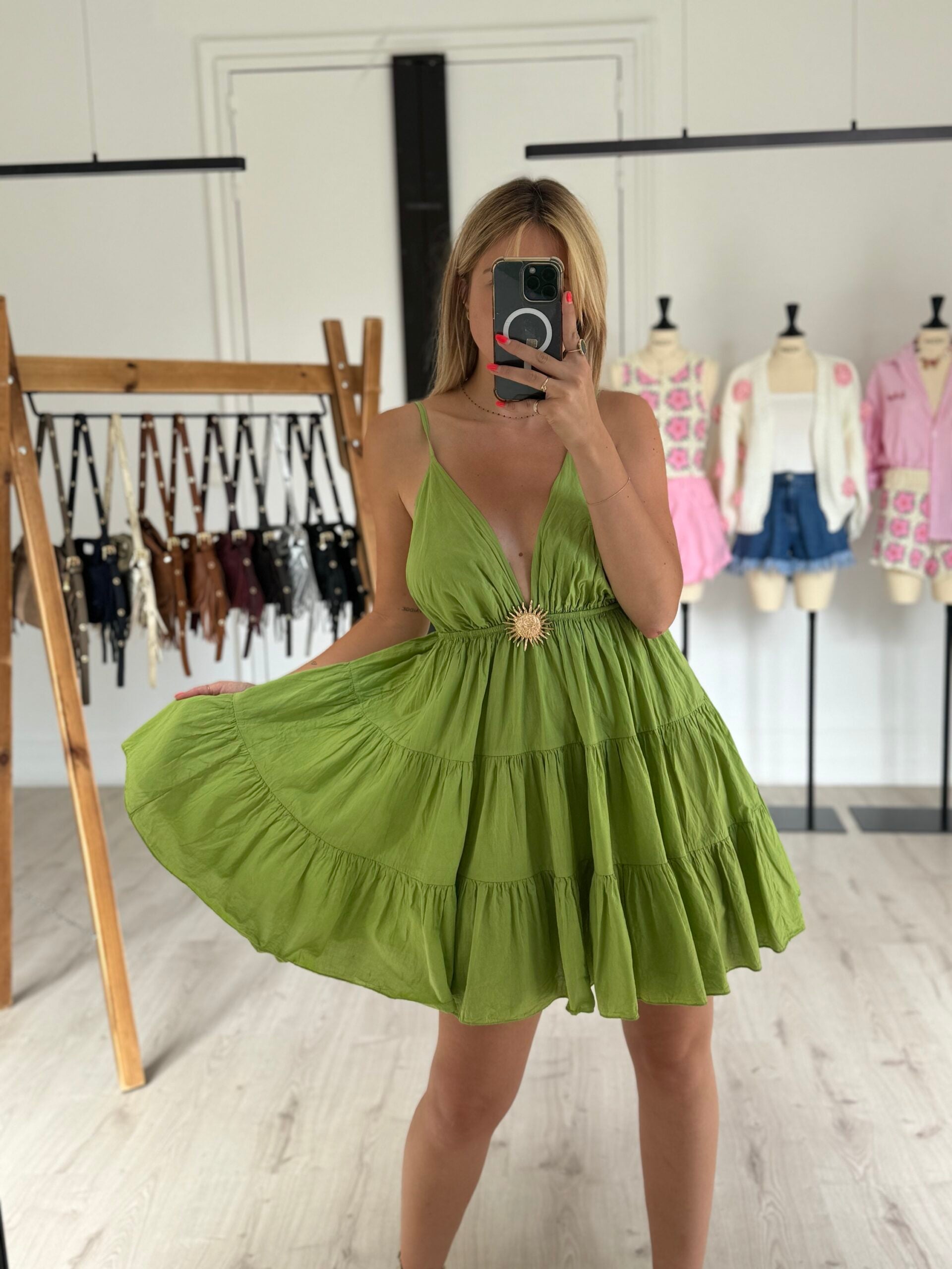 robe courte "sunlight"