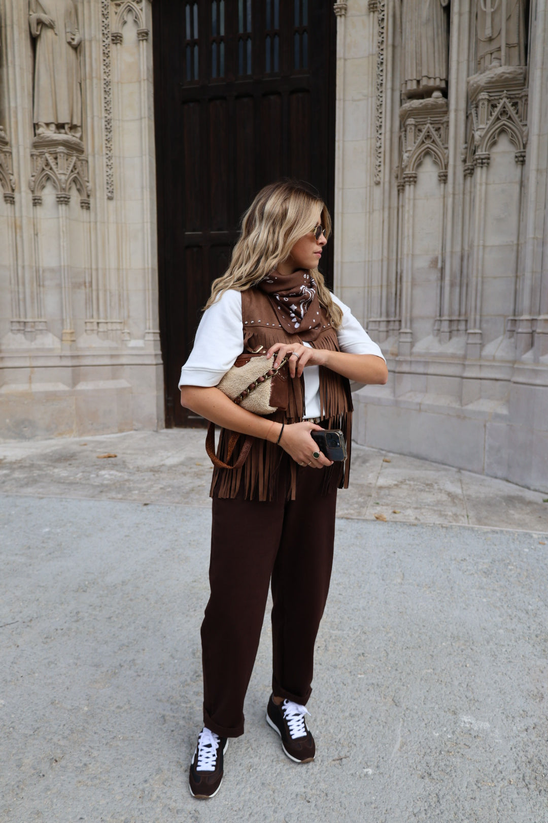 Jeans "Gabin" ballon choco