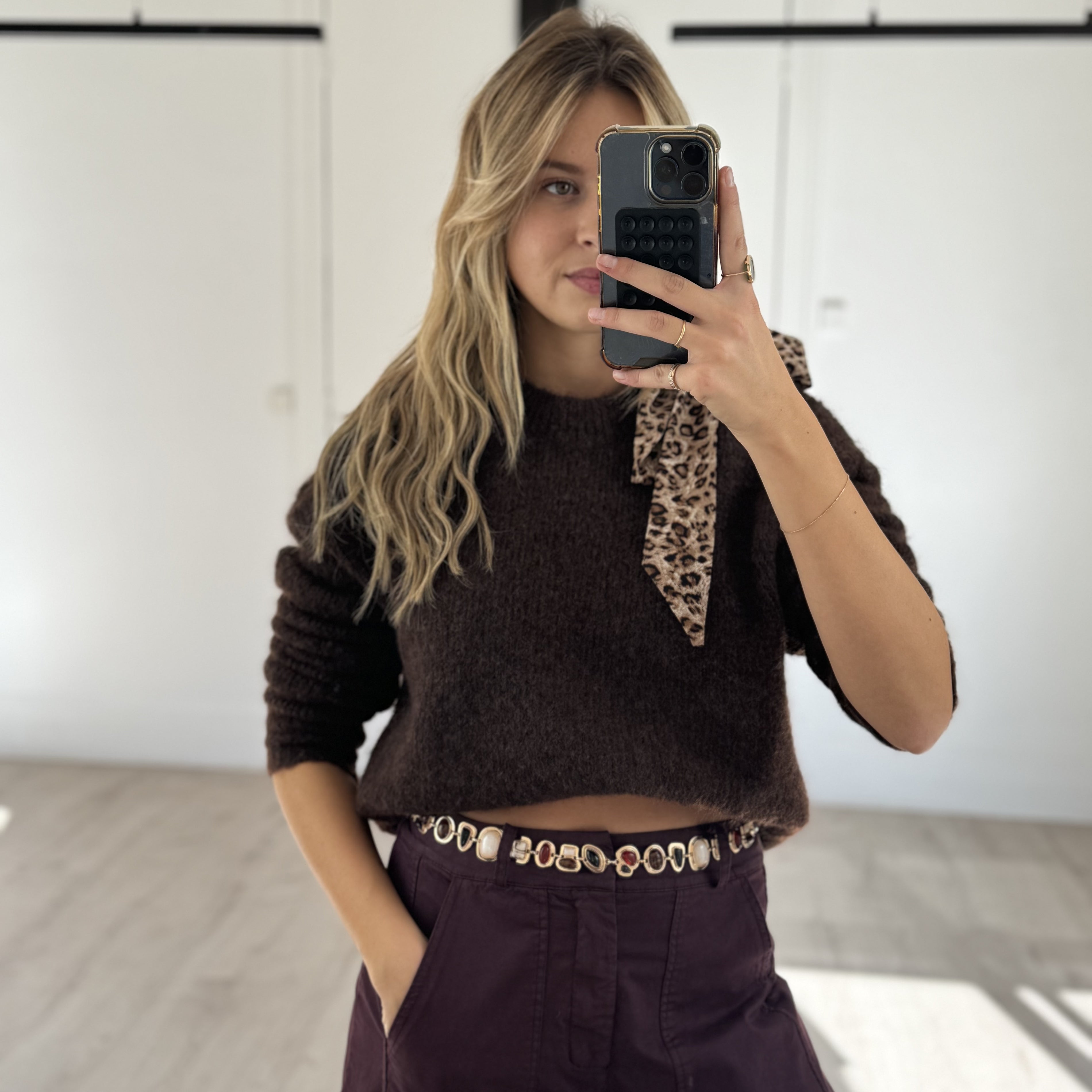 Pull "gisèle" choco