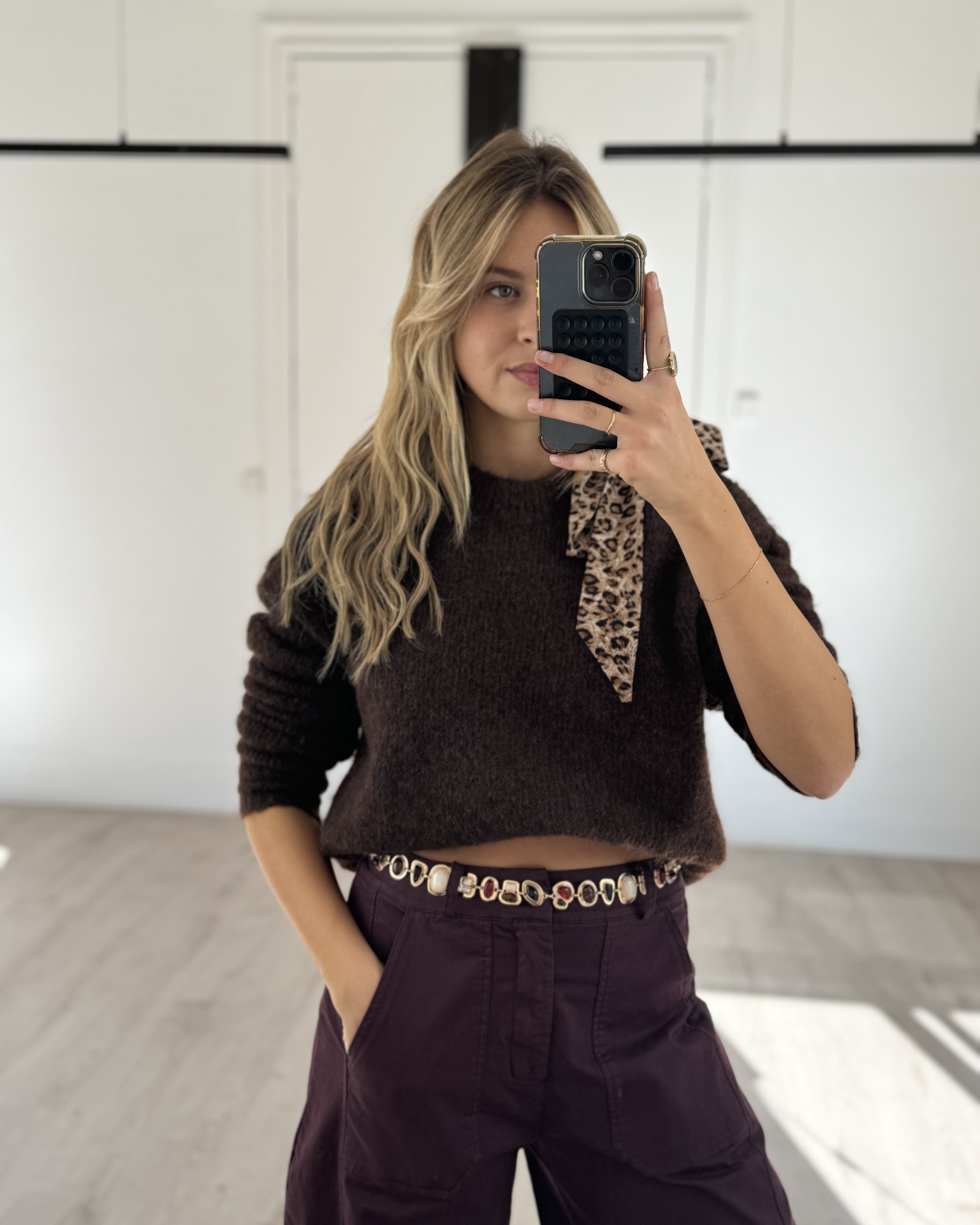 Pull "gisèle" choco