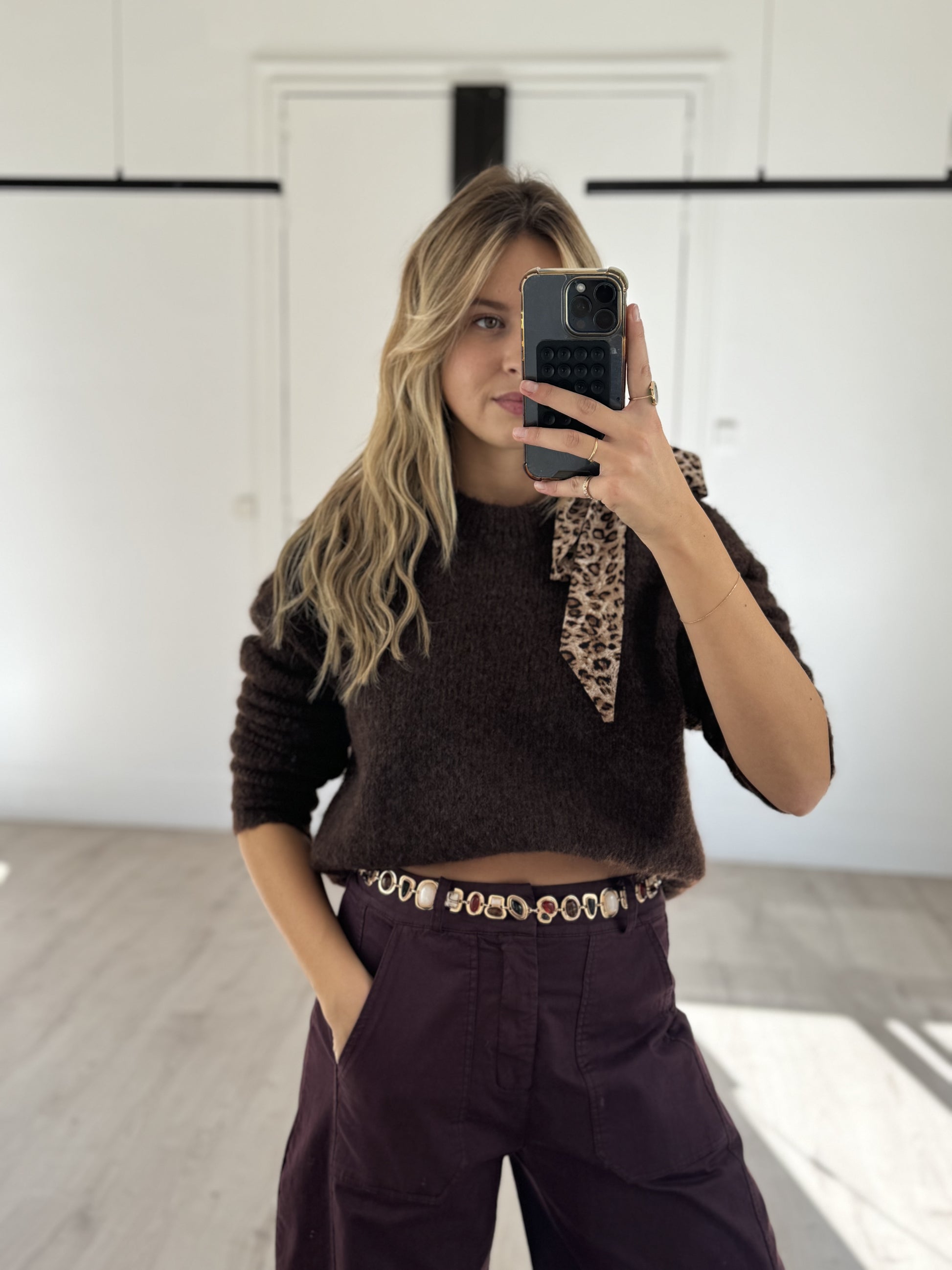 Pull "gisèle" choco