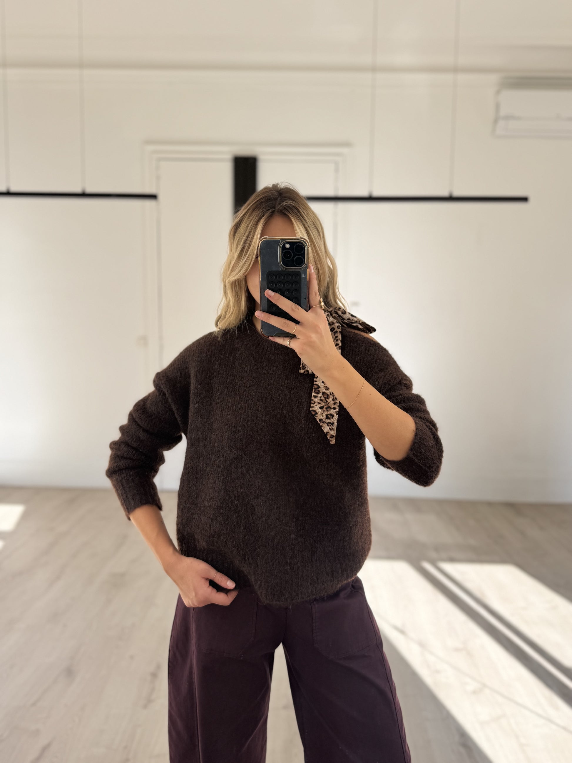 Pull "gisèle" choco