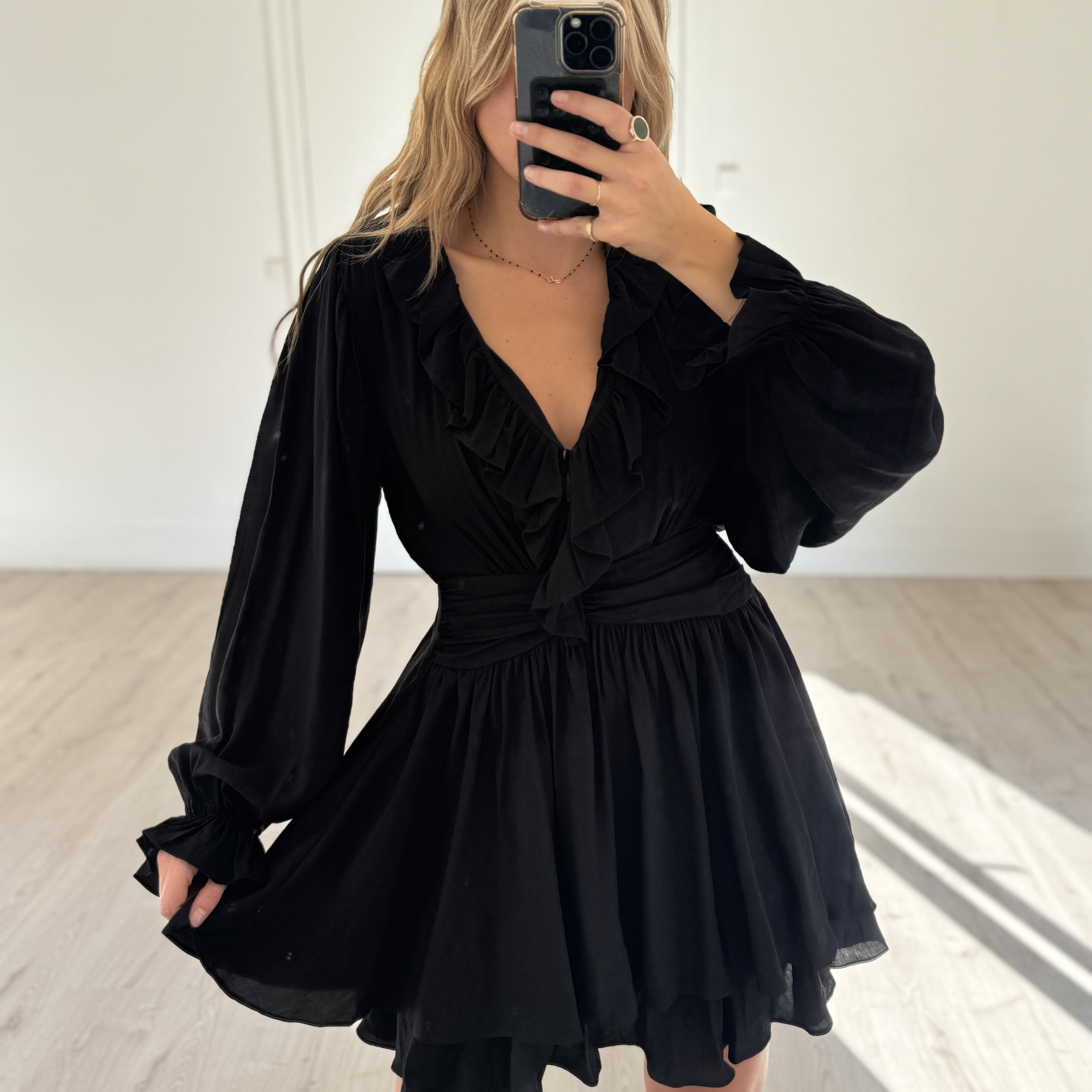 Robe "Meli" noire