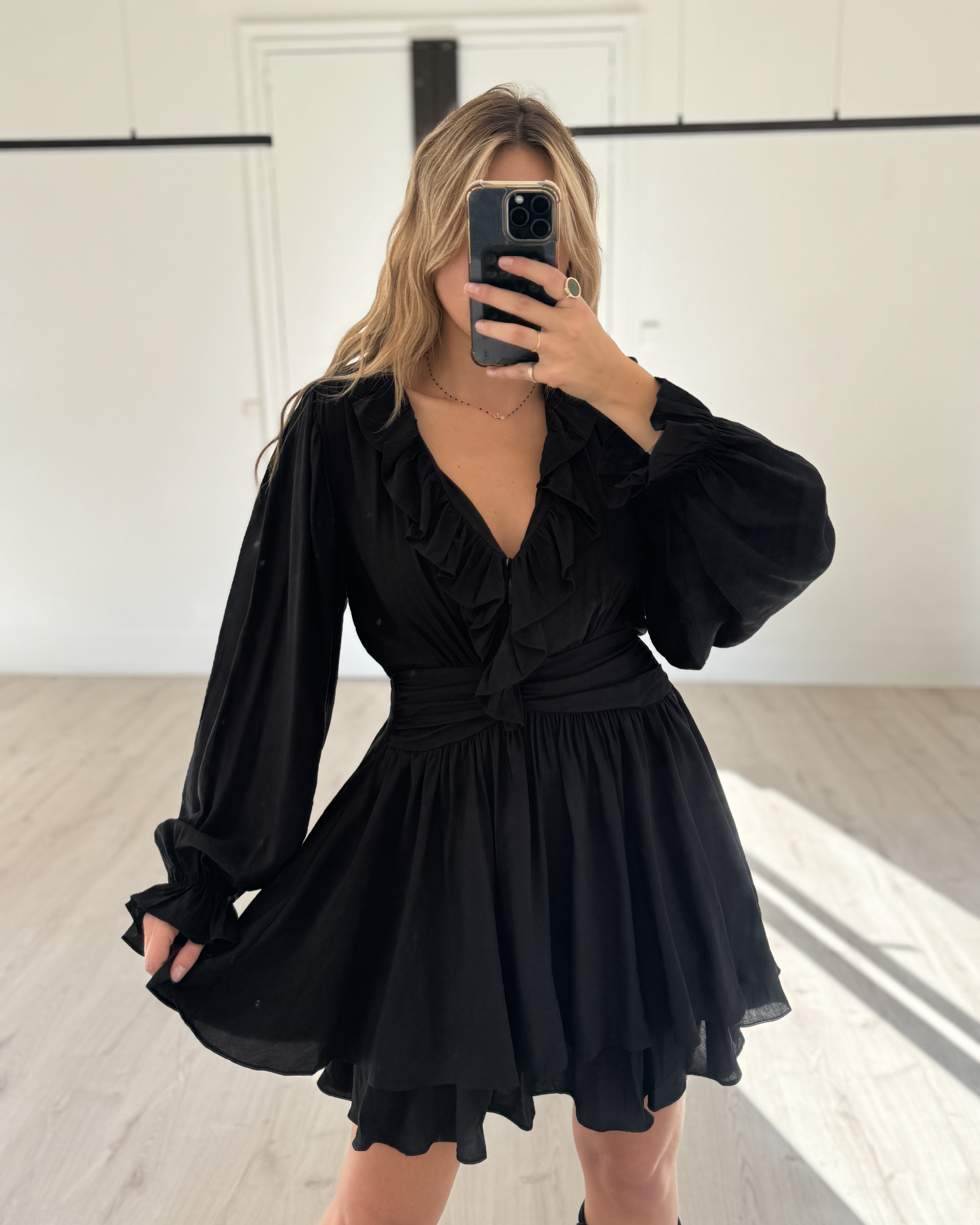 Robe "Meli" noire