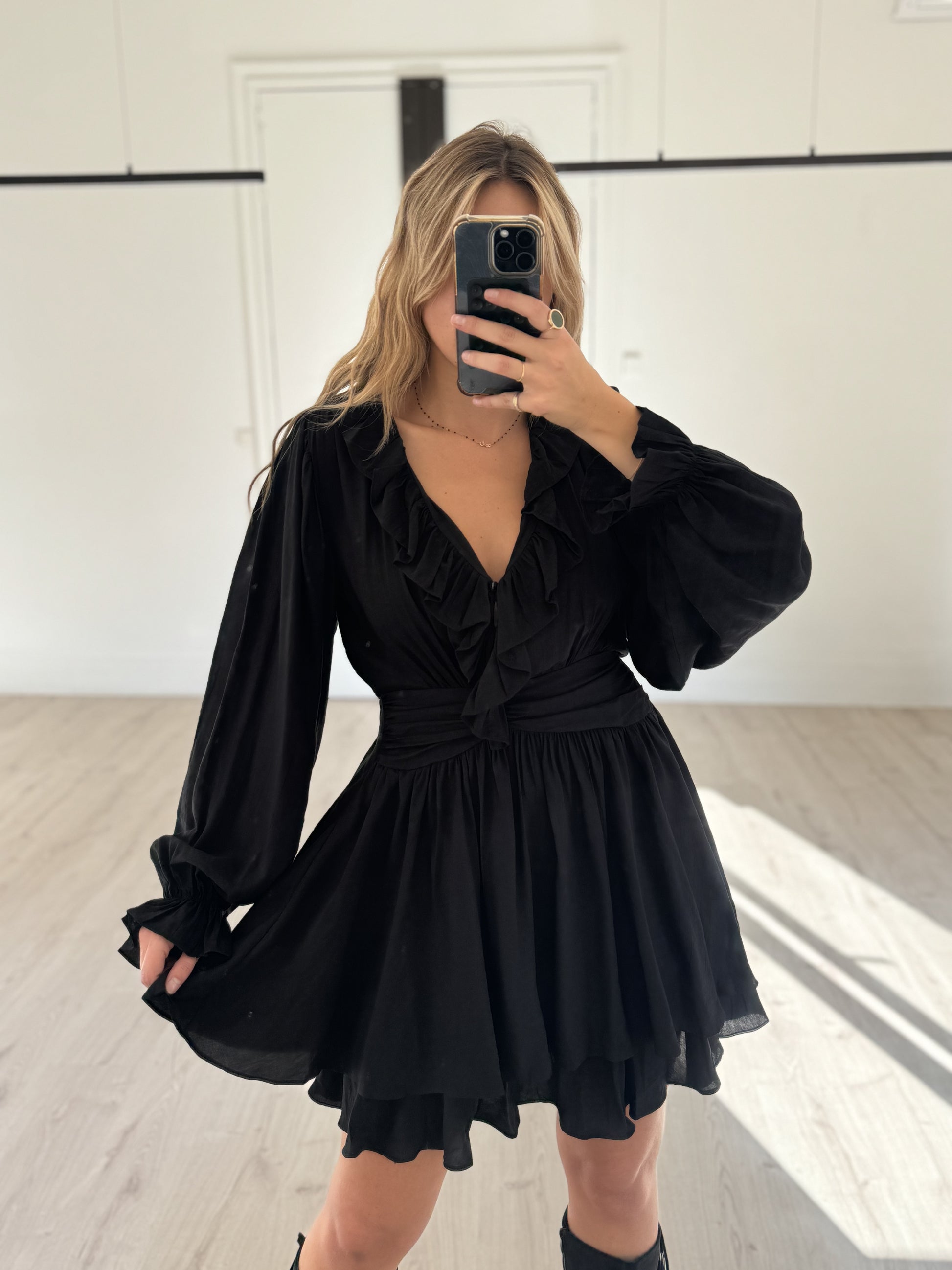 Robe "Meli" noire