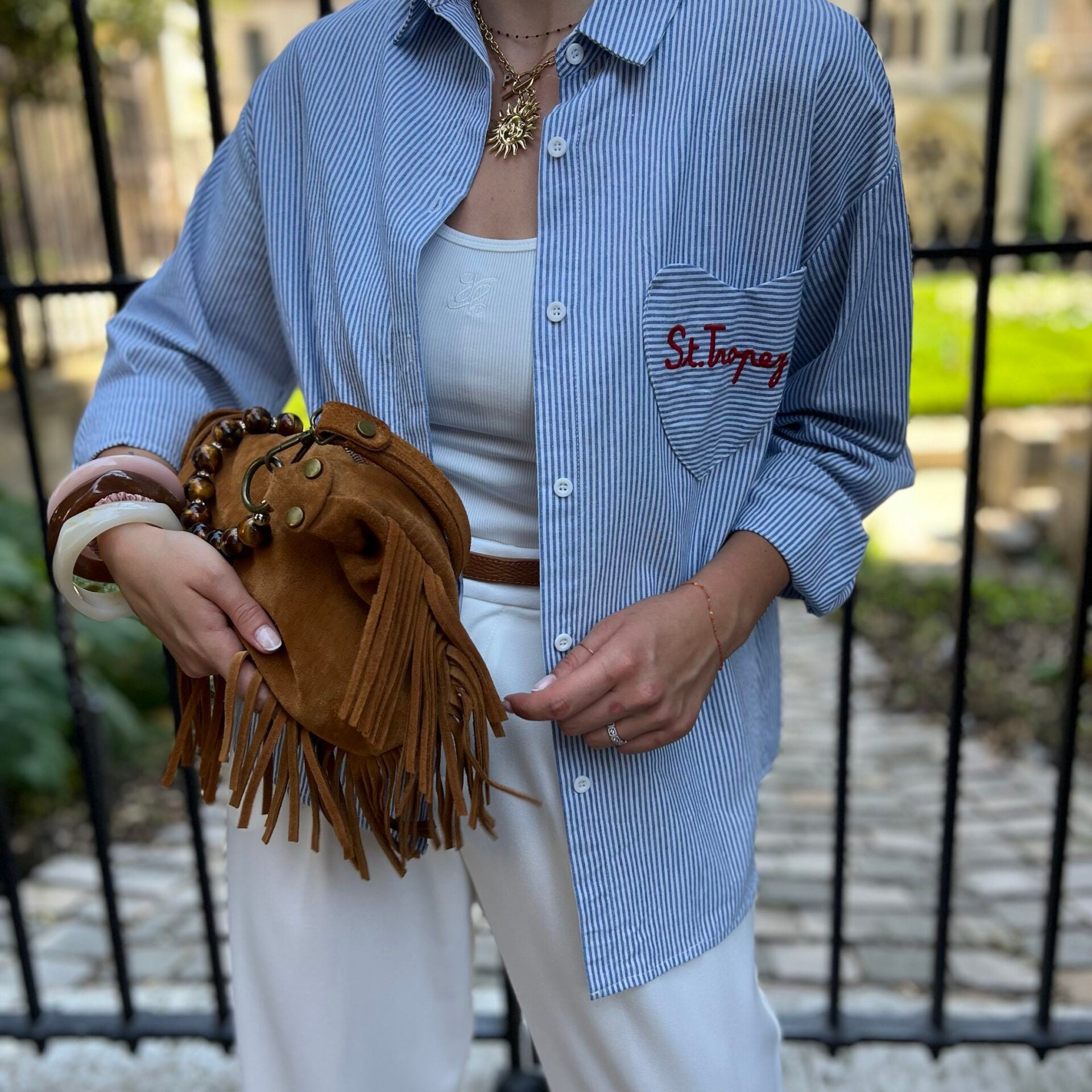 Chemise bleu « St. Tropez »