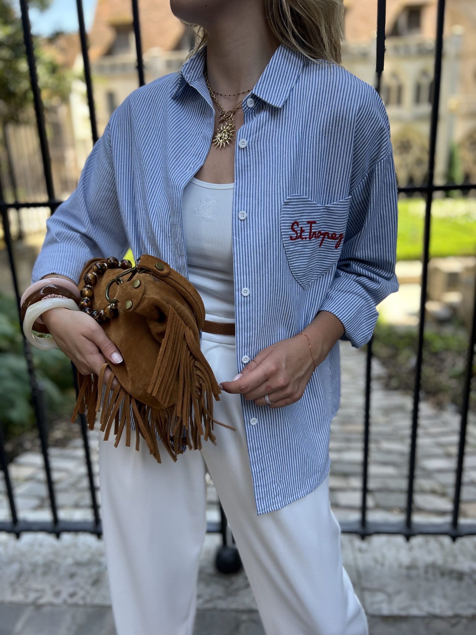 Chemise bleu « St. Tropez »