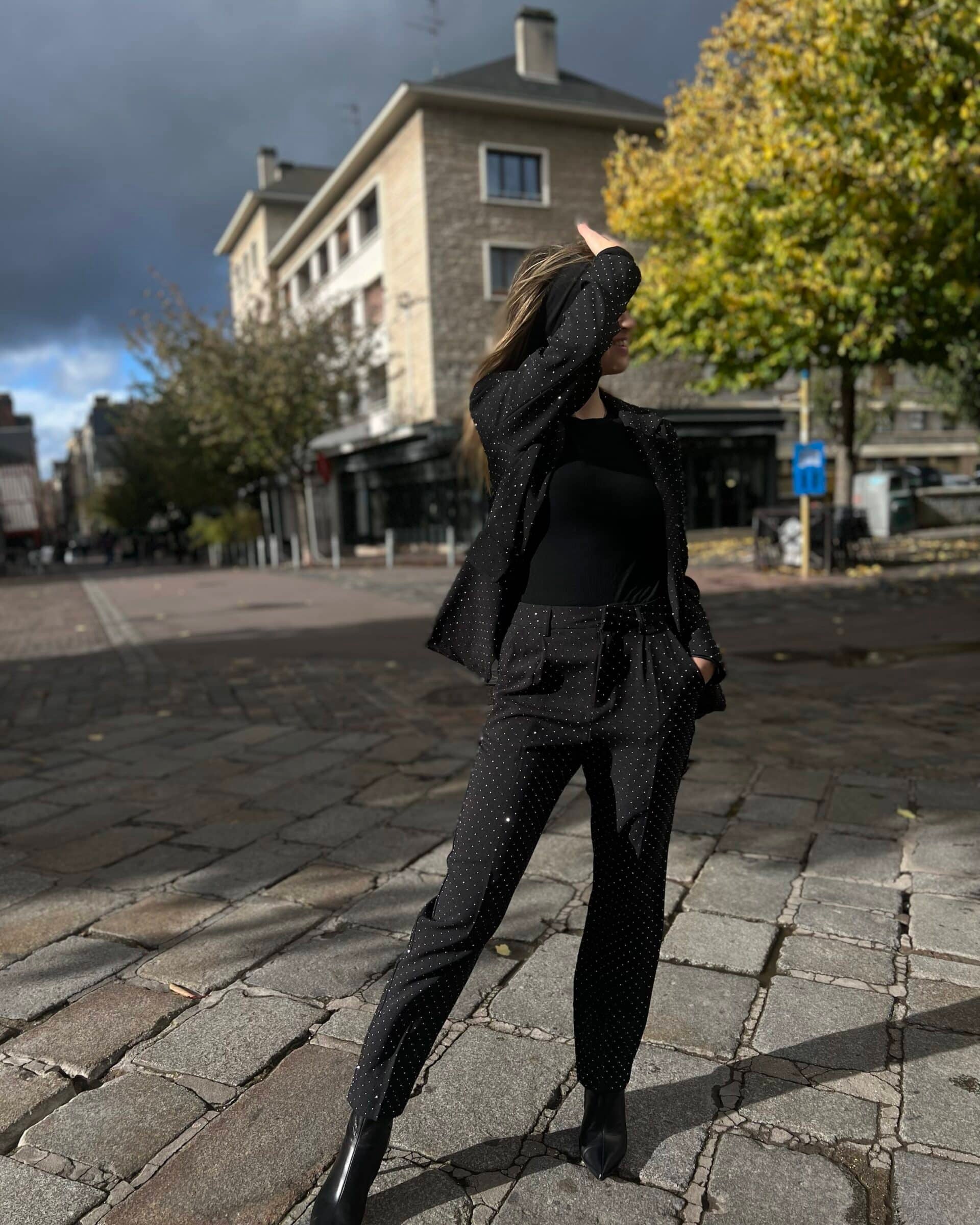 Veste strass jade et lisa