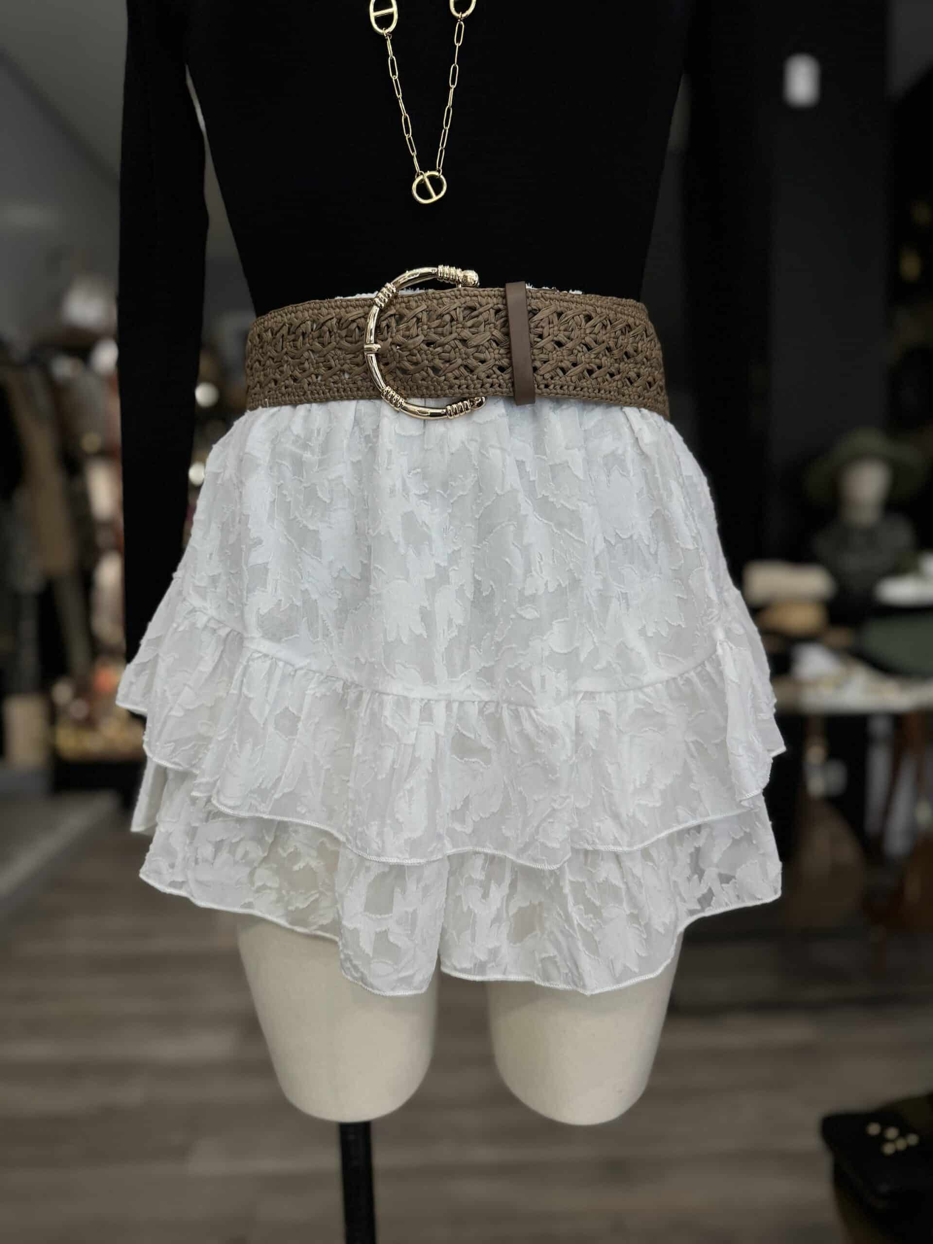 Jupe / short blanche