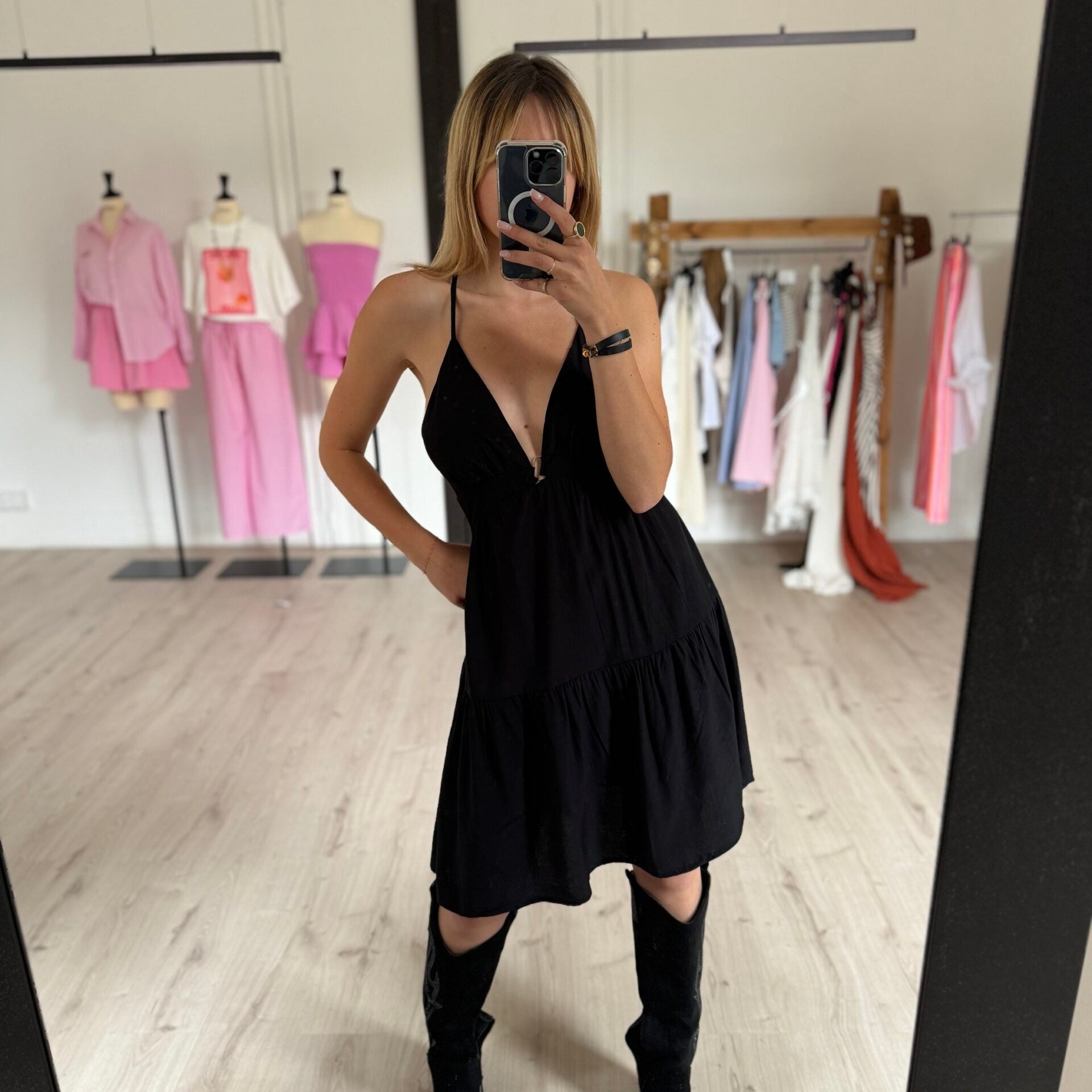 Robe « Lola » Noir