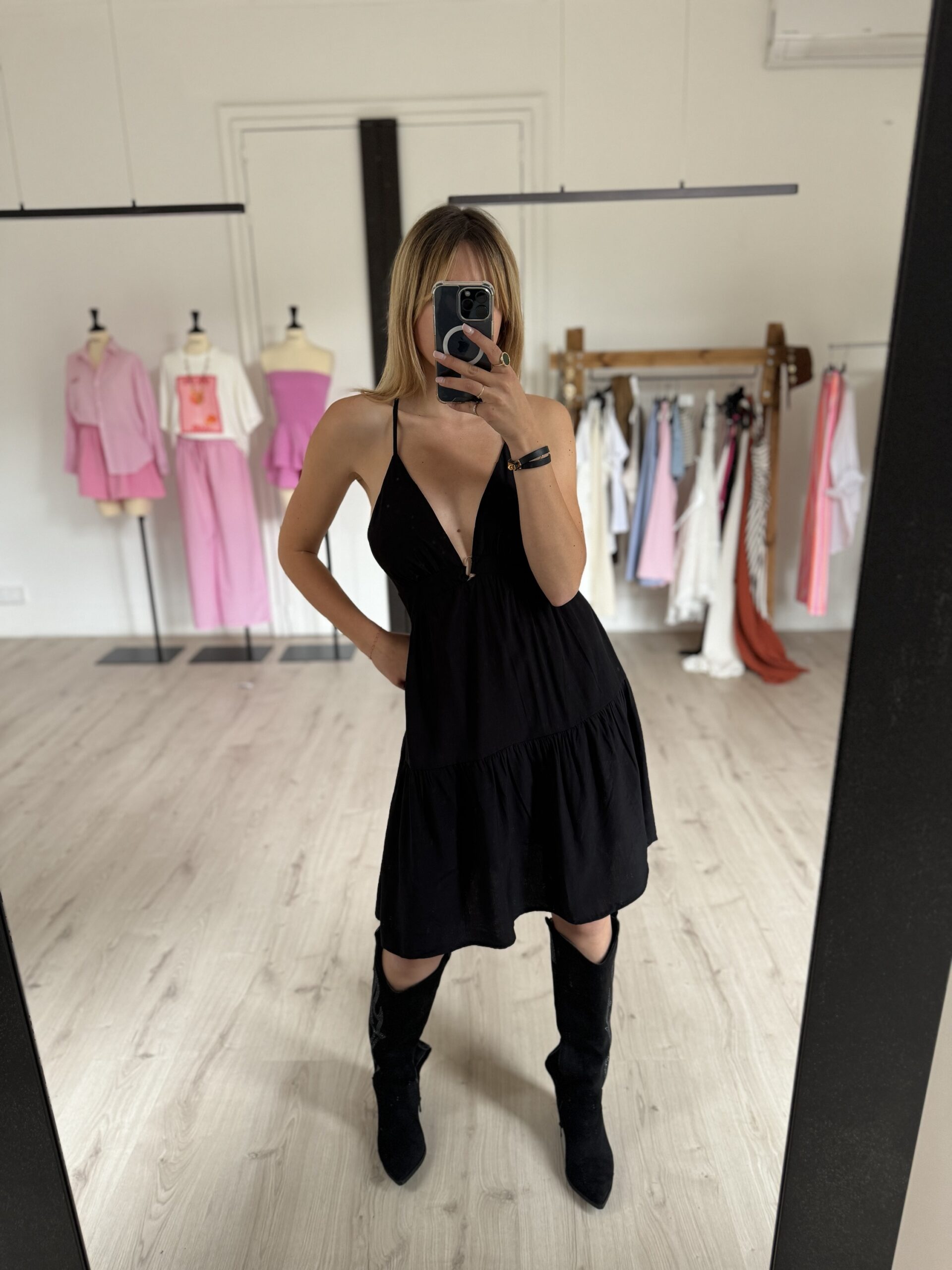 Robe « Lola » Noir