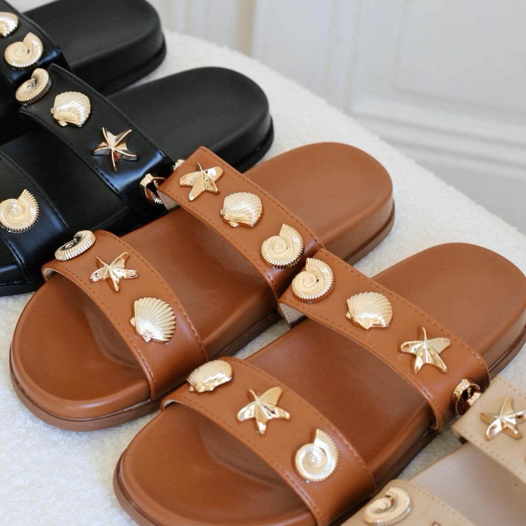 Sandales coquillages