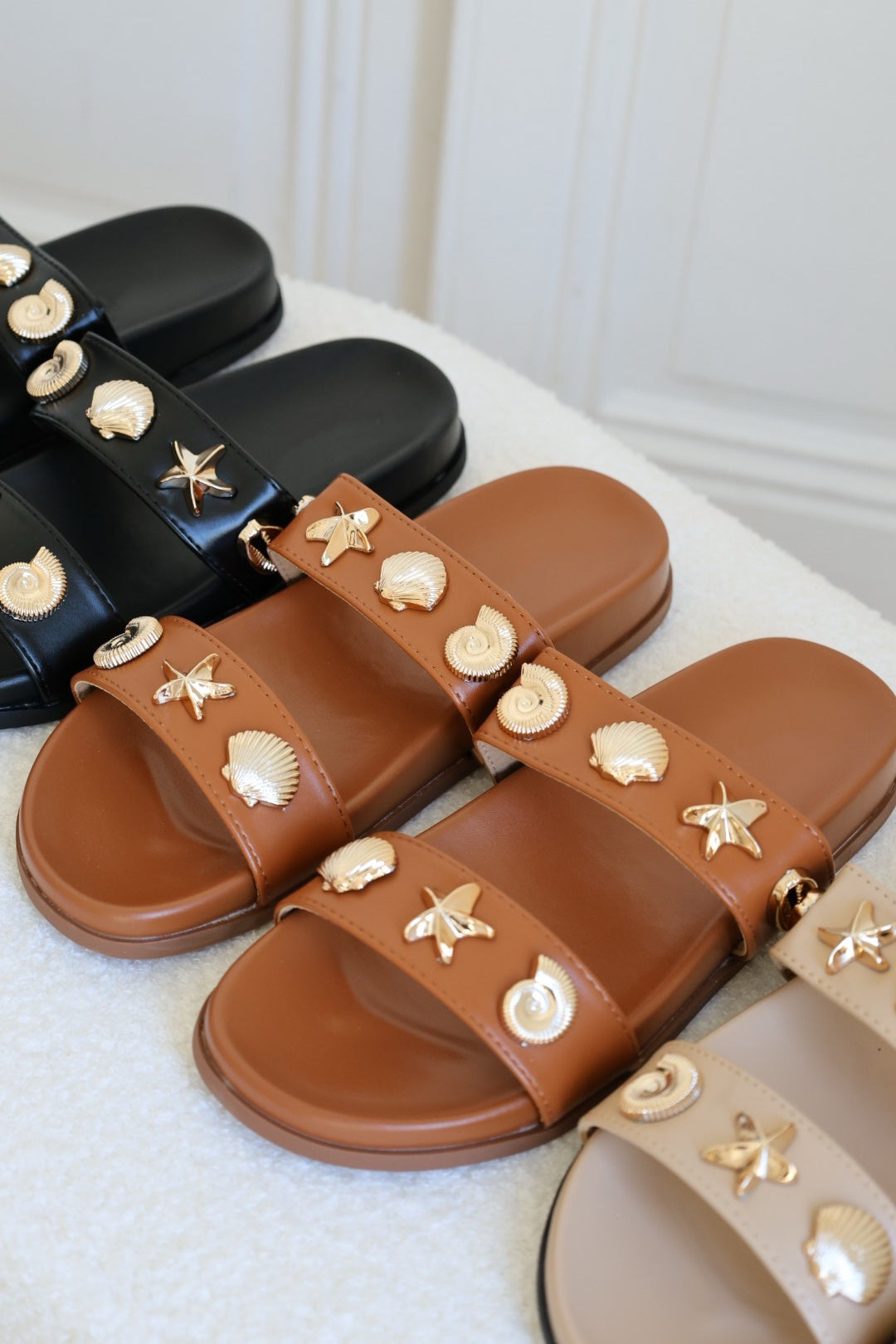 Sandales coquillages