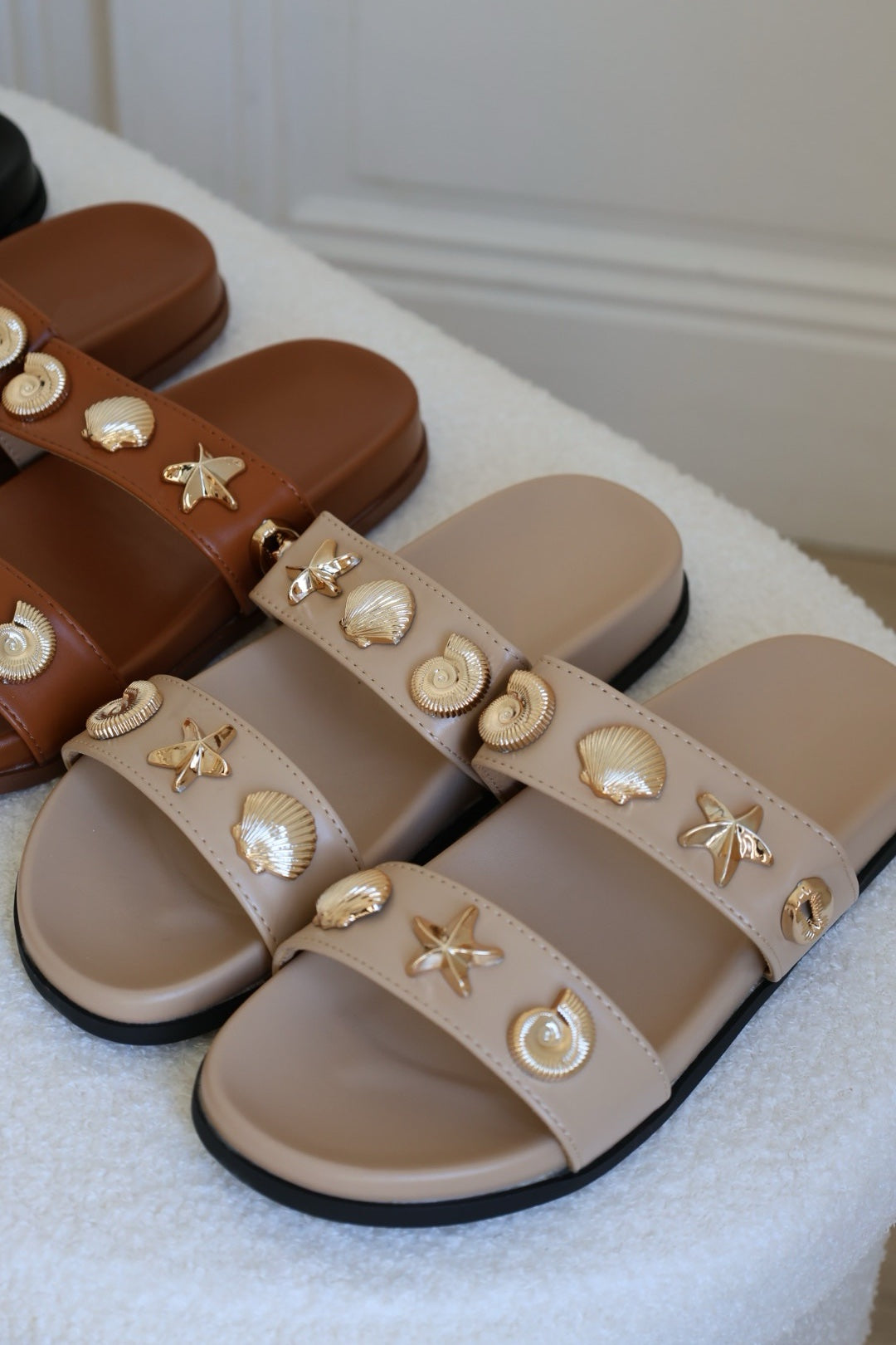 Sandales coquillages