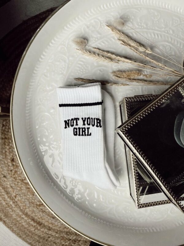 Chaussettes "Not Your Girl" jade et lisa