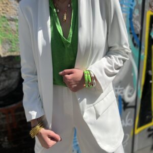veste de tailleur blanche jade et lisa