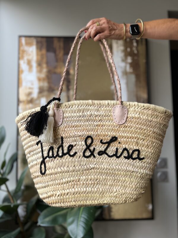 Panier J&L noir - Jade & Lisa