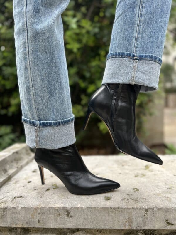 Bottines SMR noire "ELKO" - Jade & Lisa