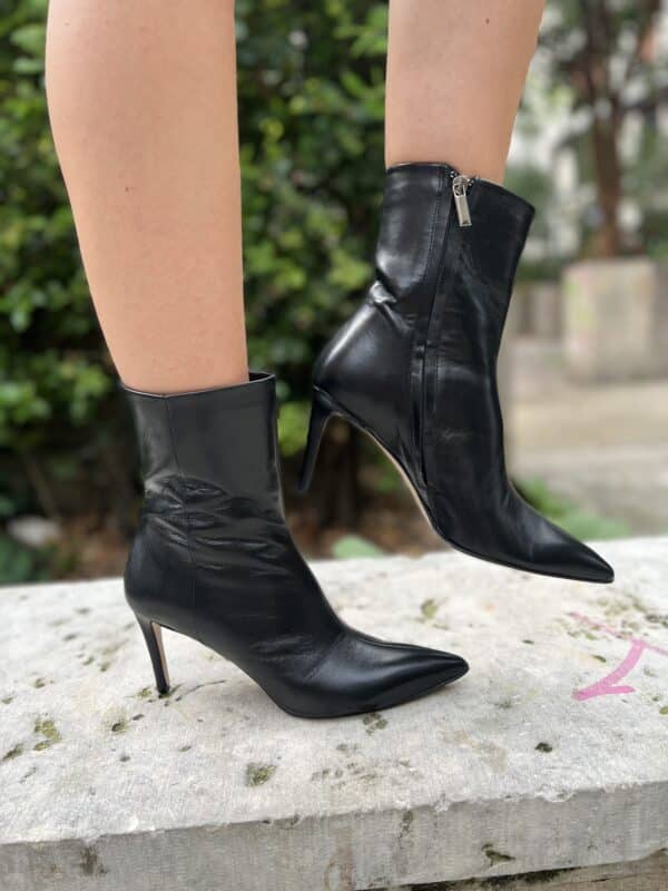 Bottines SMR noire "ELKO" - Jade & Lisa