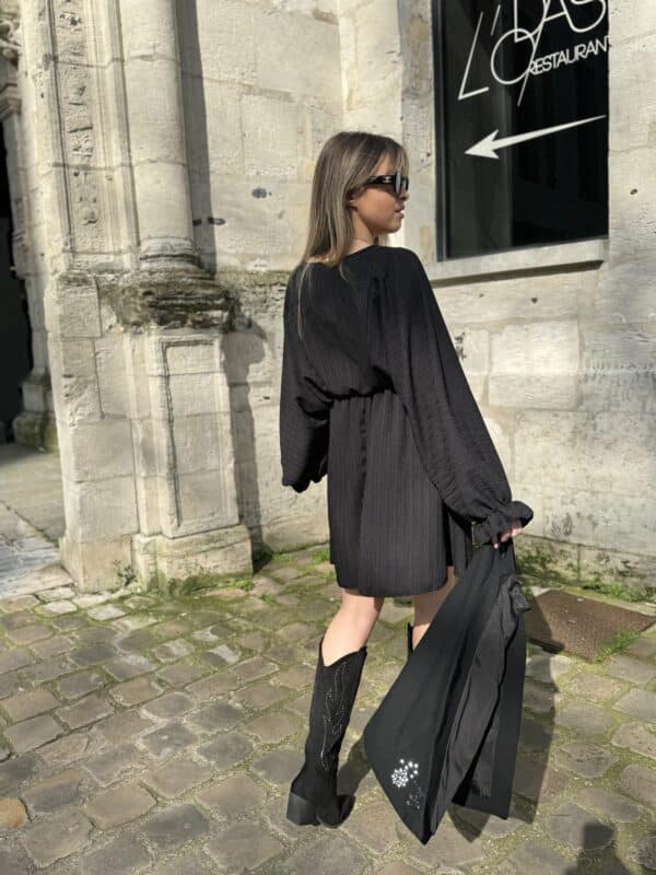 Robe « Lola » noire - Jade & Lisa