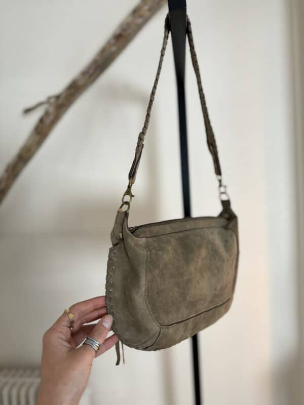 Sac « Ulysse » taupe - Jade & Lisa