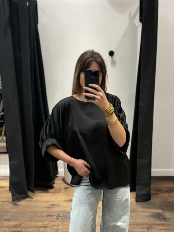 Blouse noire « gigi » - Jade & Lisa