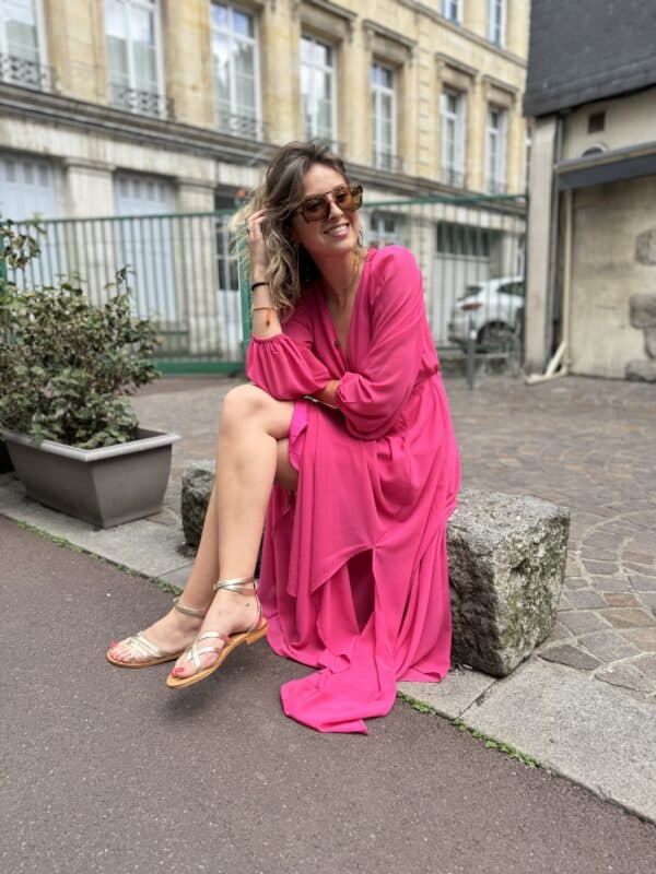 Robe rose « clem » - Jade & Lisa