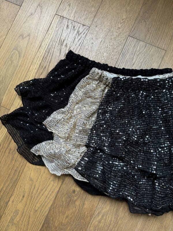 Jupe / short sequin noir - Jade & Lisa