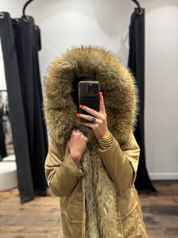 Parka « Carla » camel - Jade & Lisa