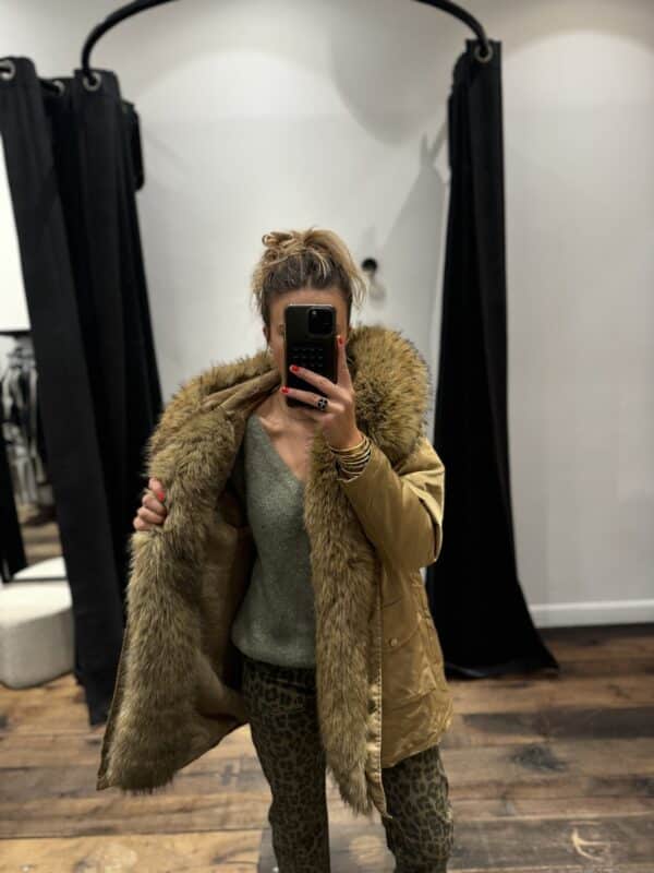 Parka « Carla » camel - Jade & Lisa