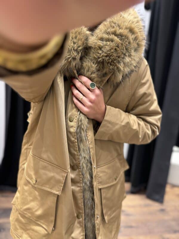 Parka « Carla » camel - Jade & Lisa