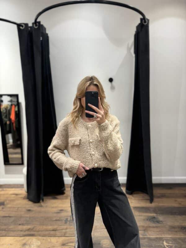 Pull « Billie » taupe - Jade & Lisa