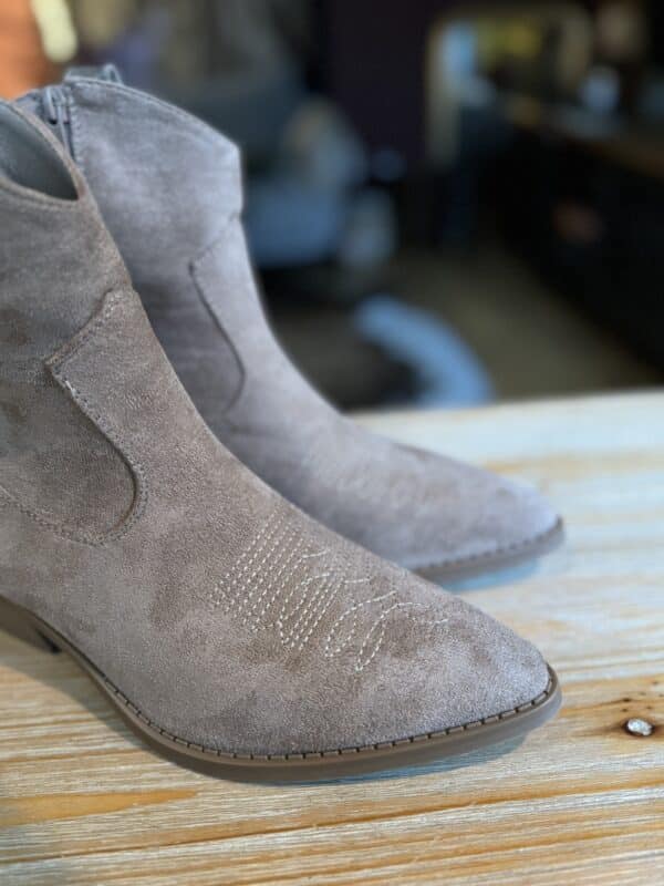 Bottines « étoile » taupe - Jade & Lisa