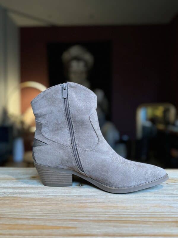 Bottines « étoile » taupe - Jade & Lisa