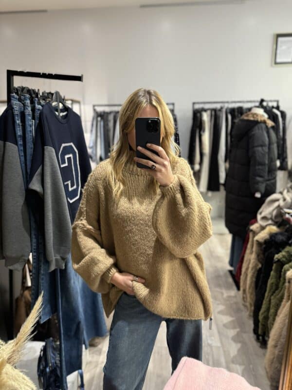 Pull « Max » camel - Jade & Lisa